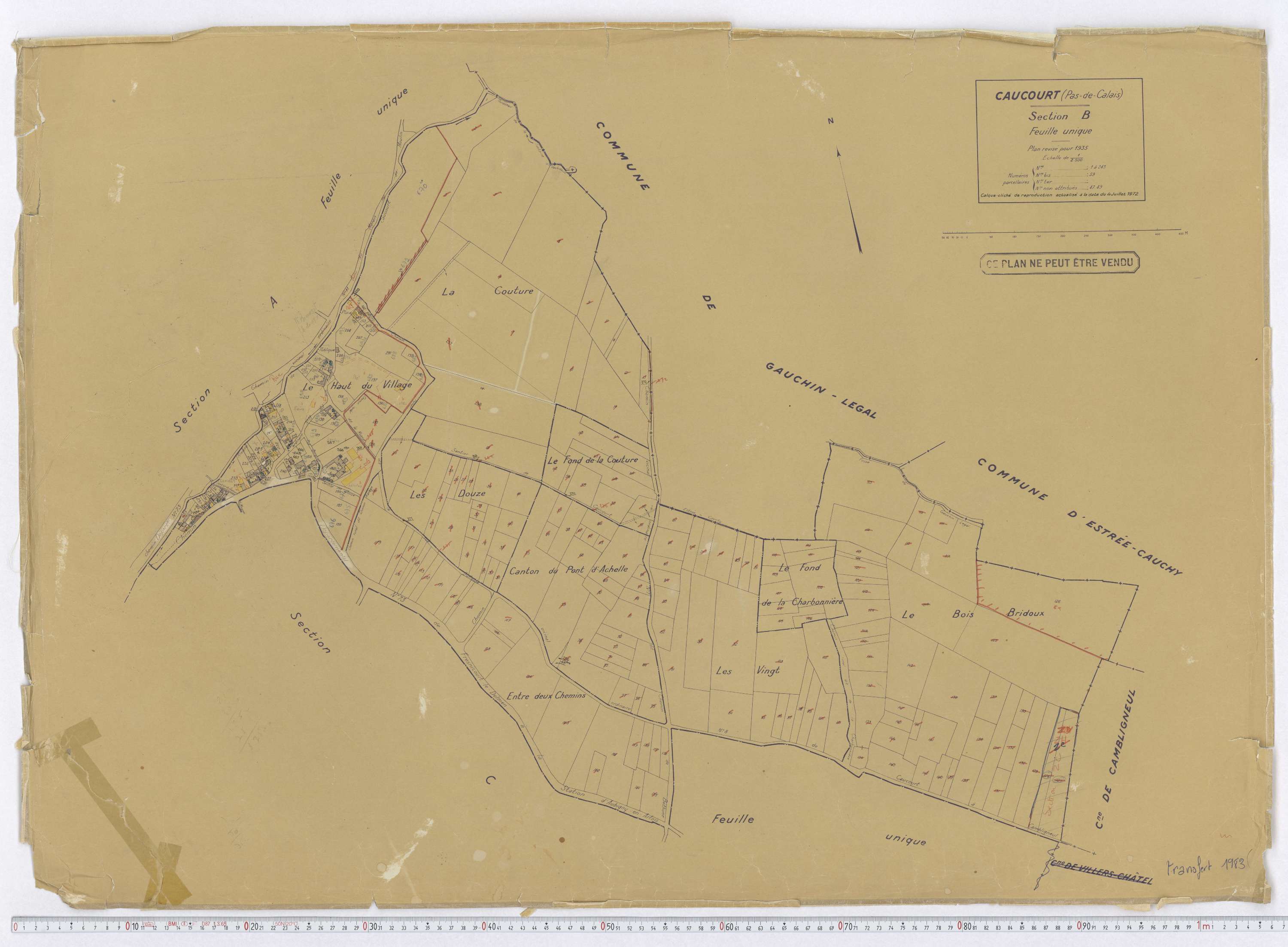 Caucourt - Section B.