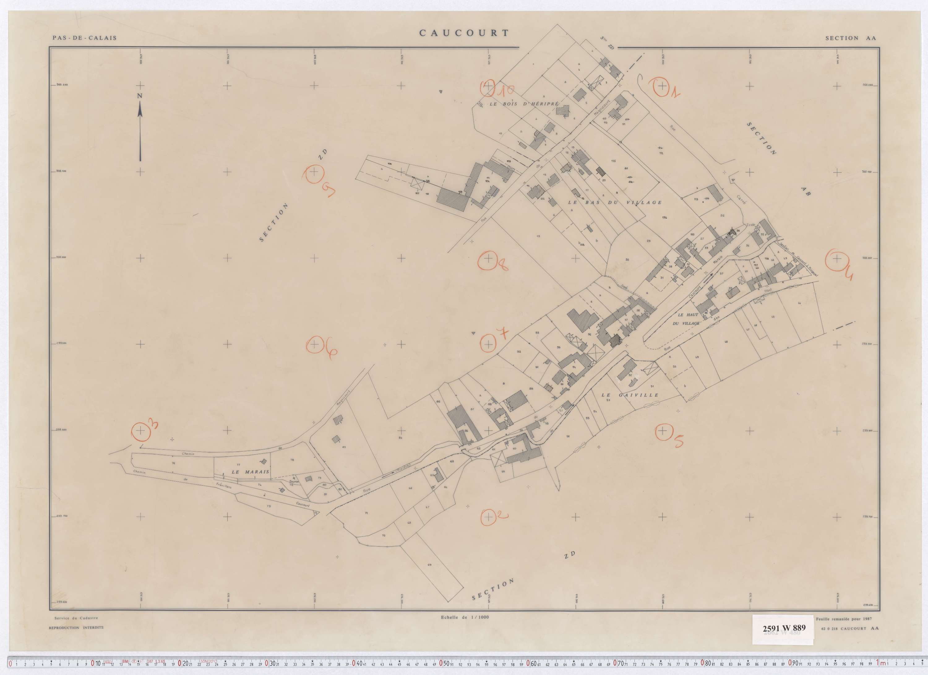 Caucourt - Section AA.