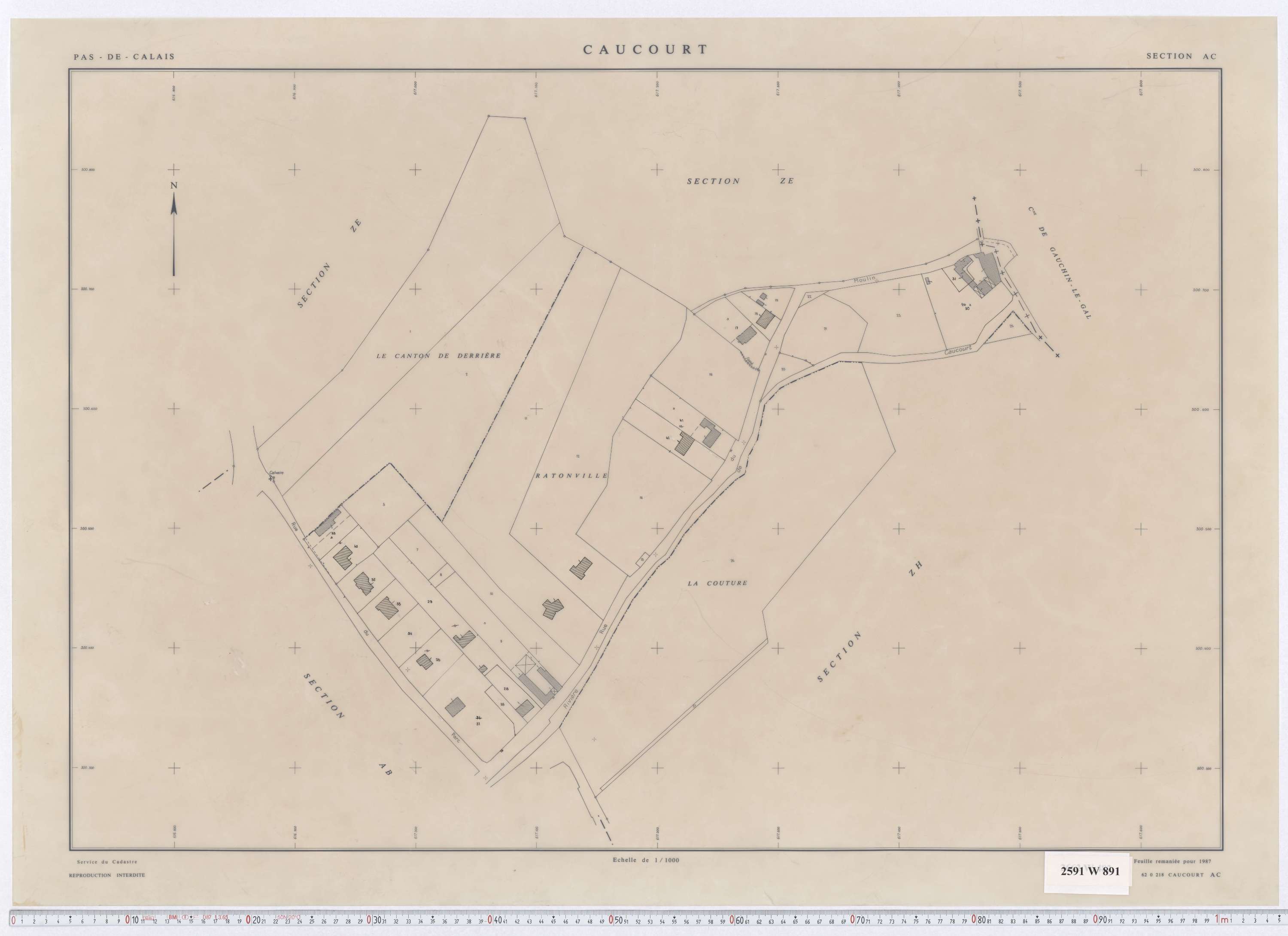 Caucourt - Section AC.