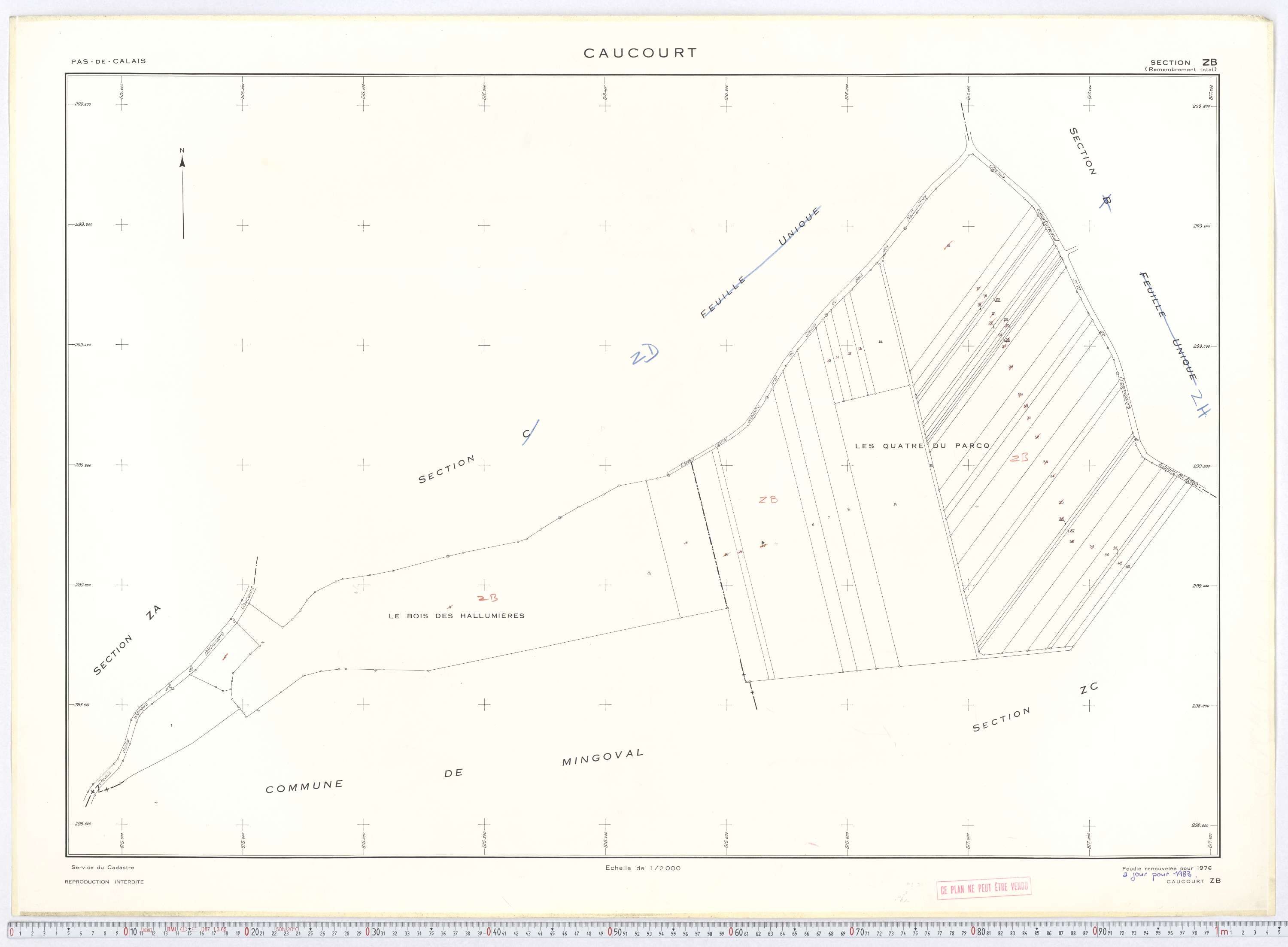 Caucourt - Section ZB.