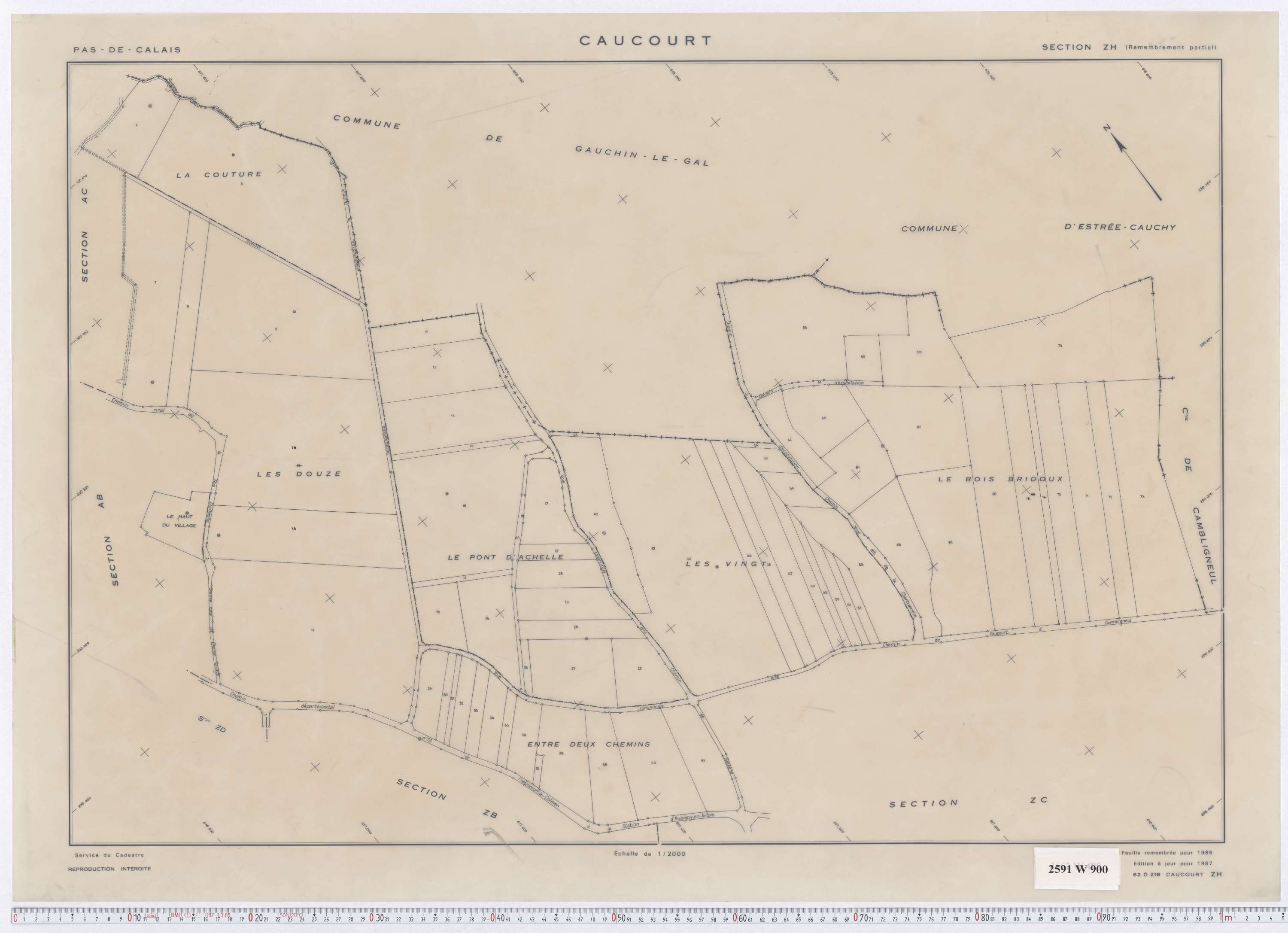 Caucourt - Section ZH.