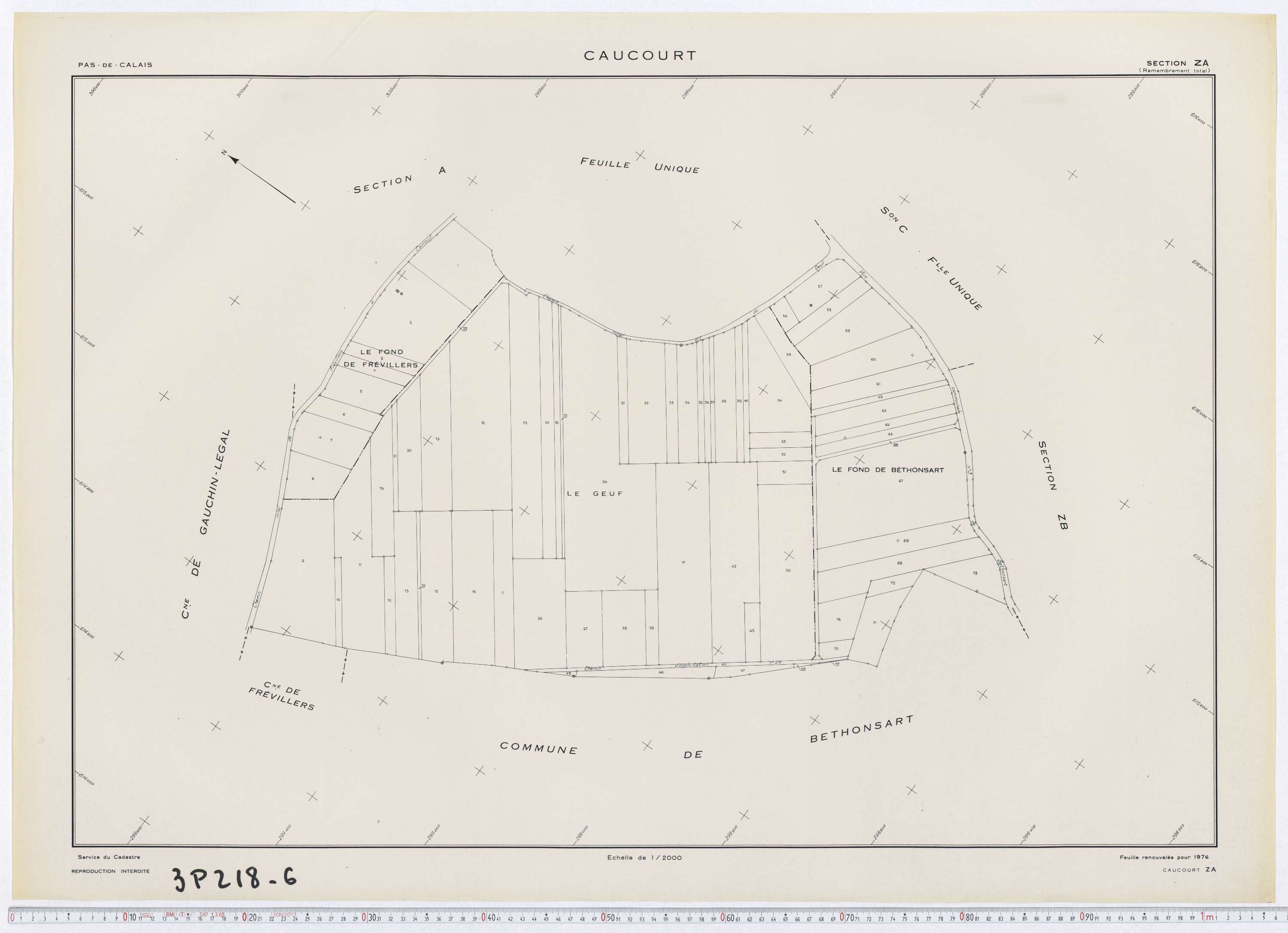 Caucourt - Section ZA.