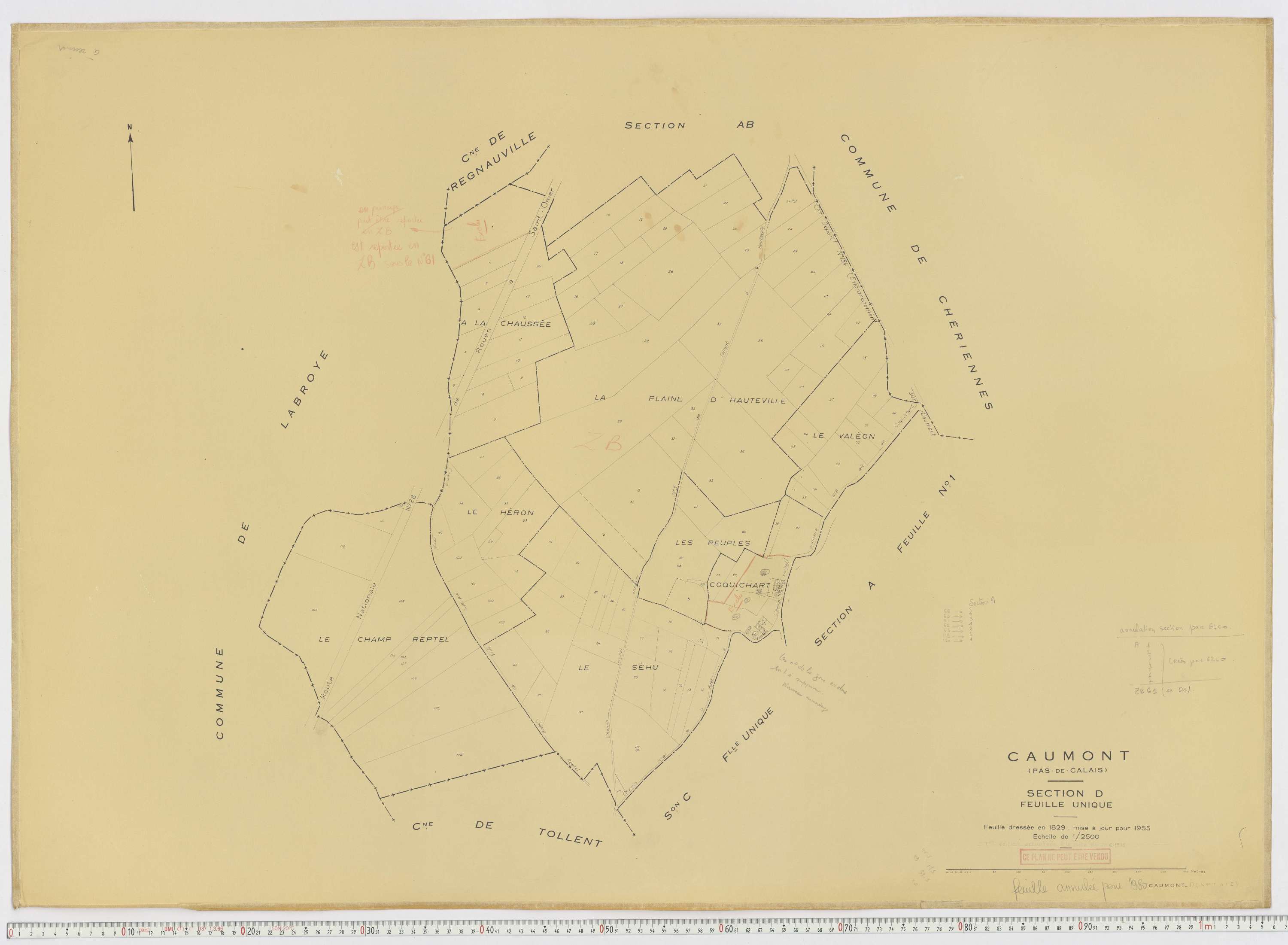 Caumont - Section D.