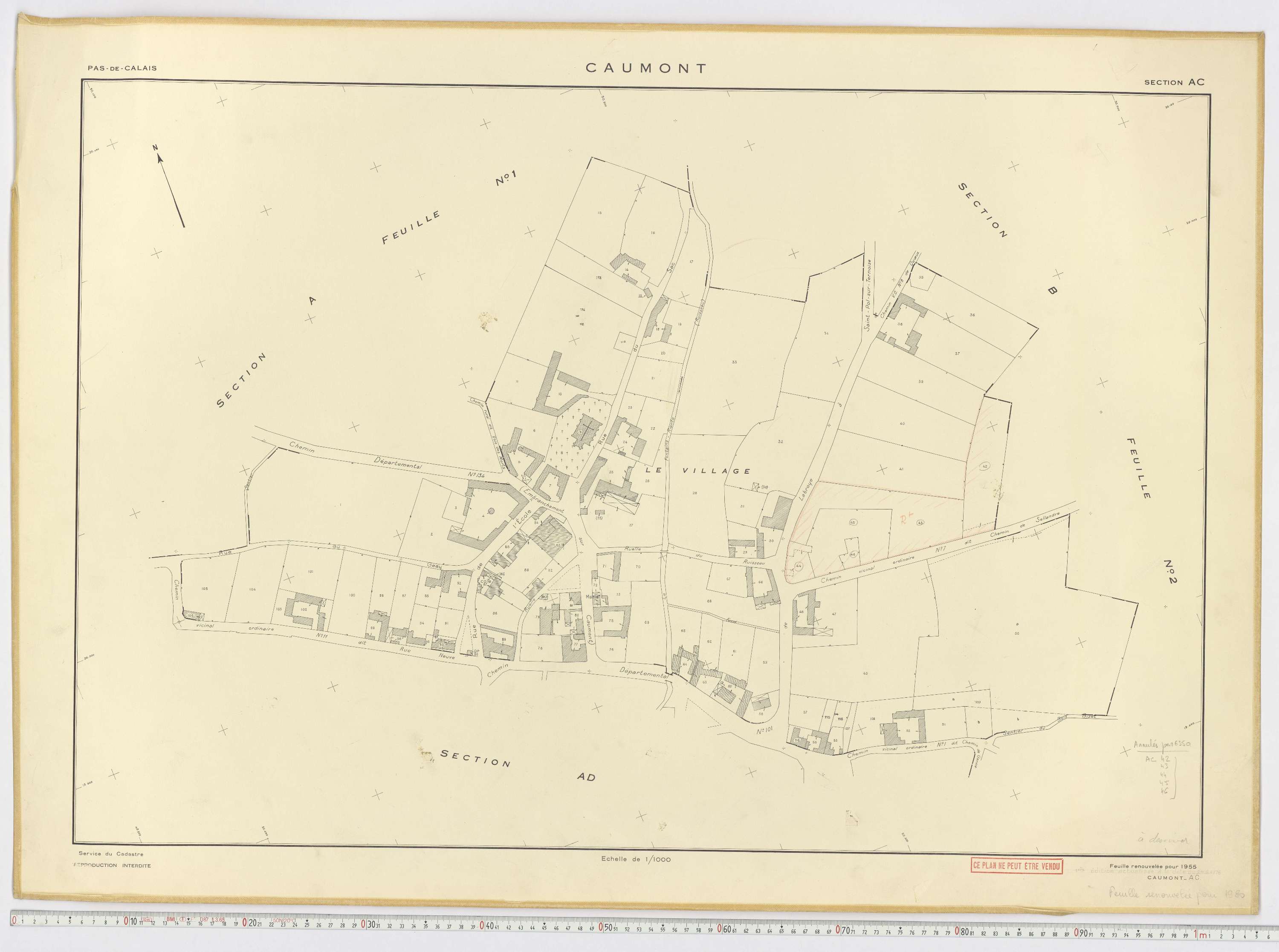 Caumont - Section AC.