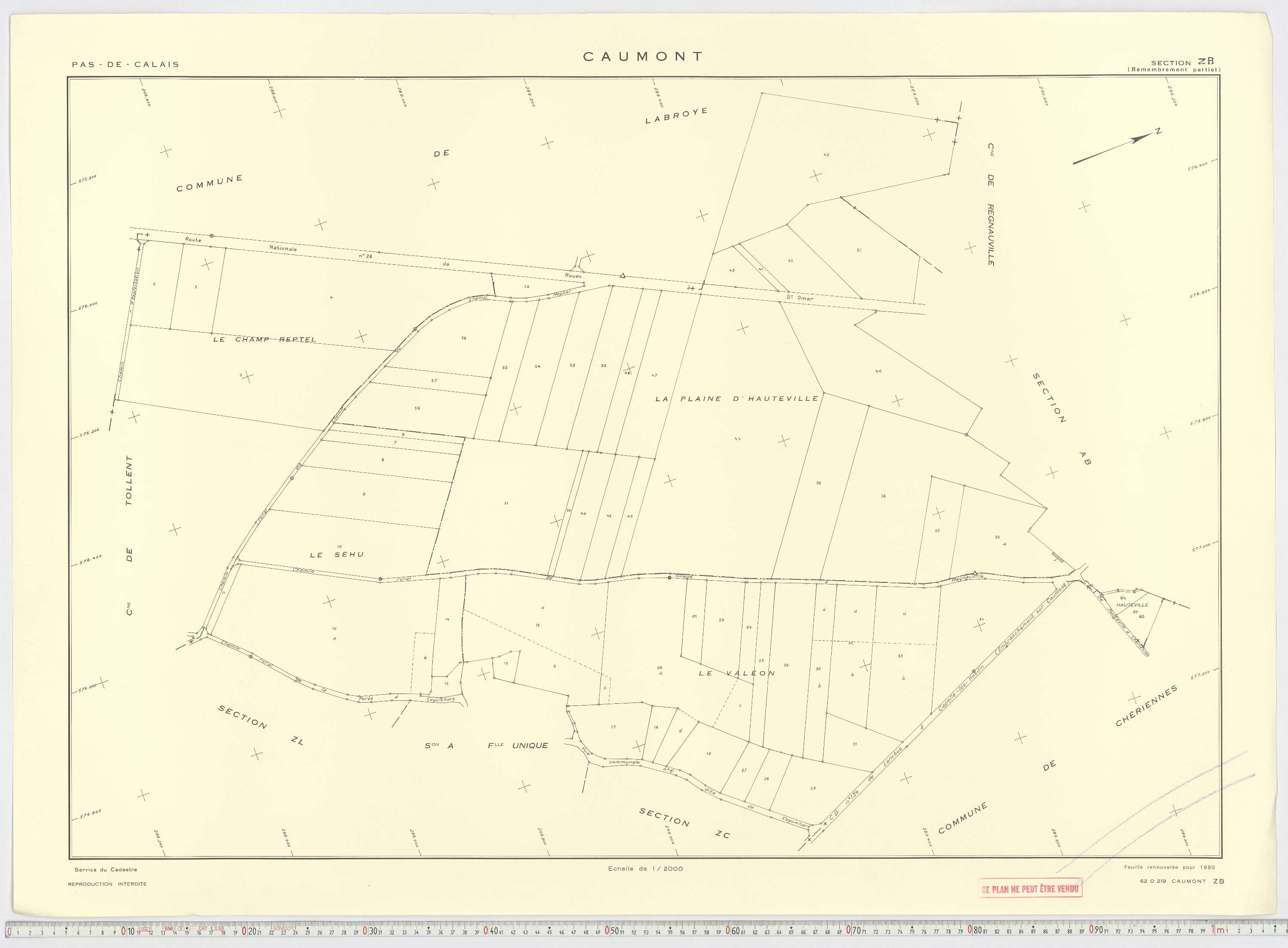 Caumont - Section ZB.