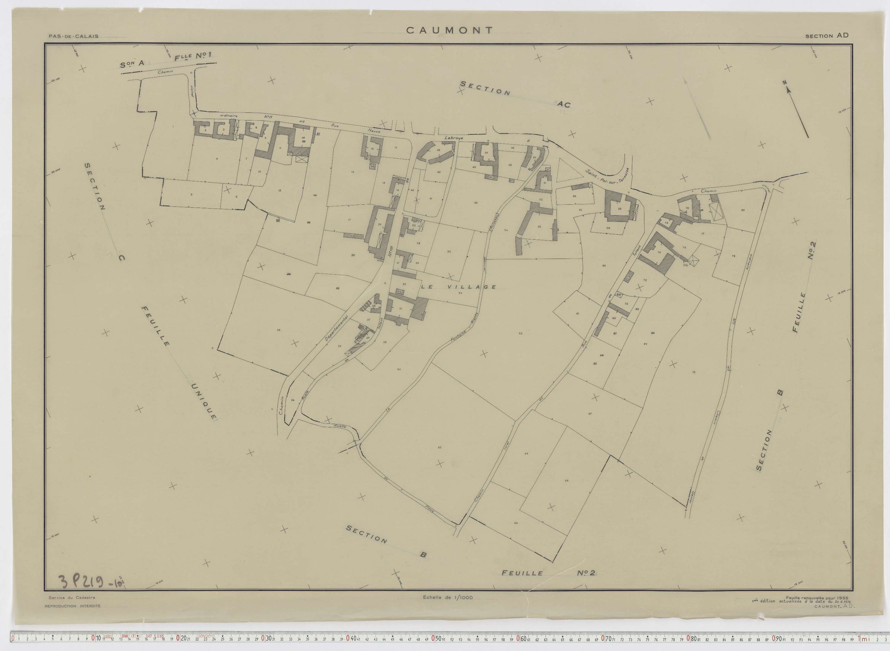Caumont - Section AD.