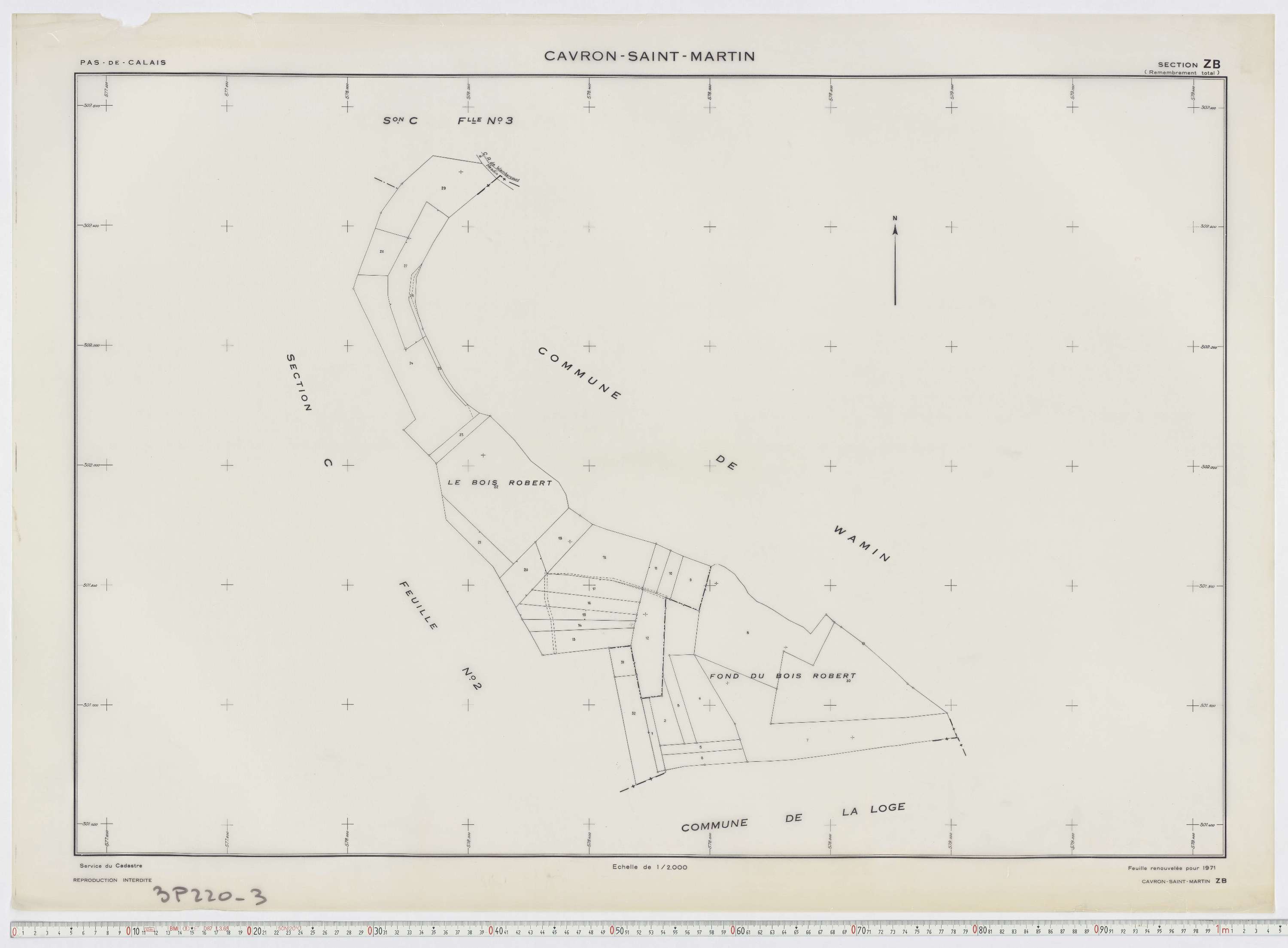 Cavron-Saint-Martin - Section ZB.