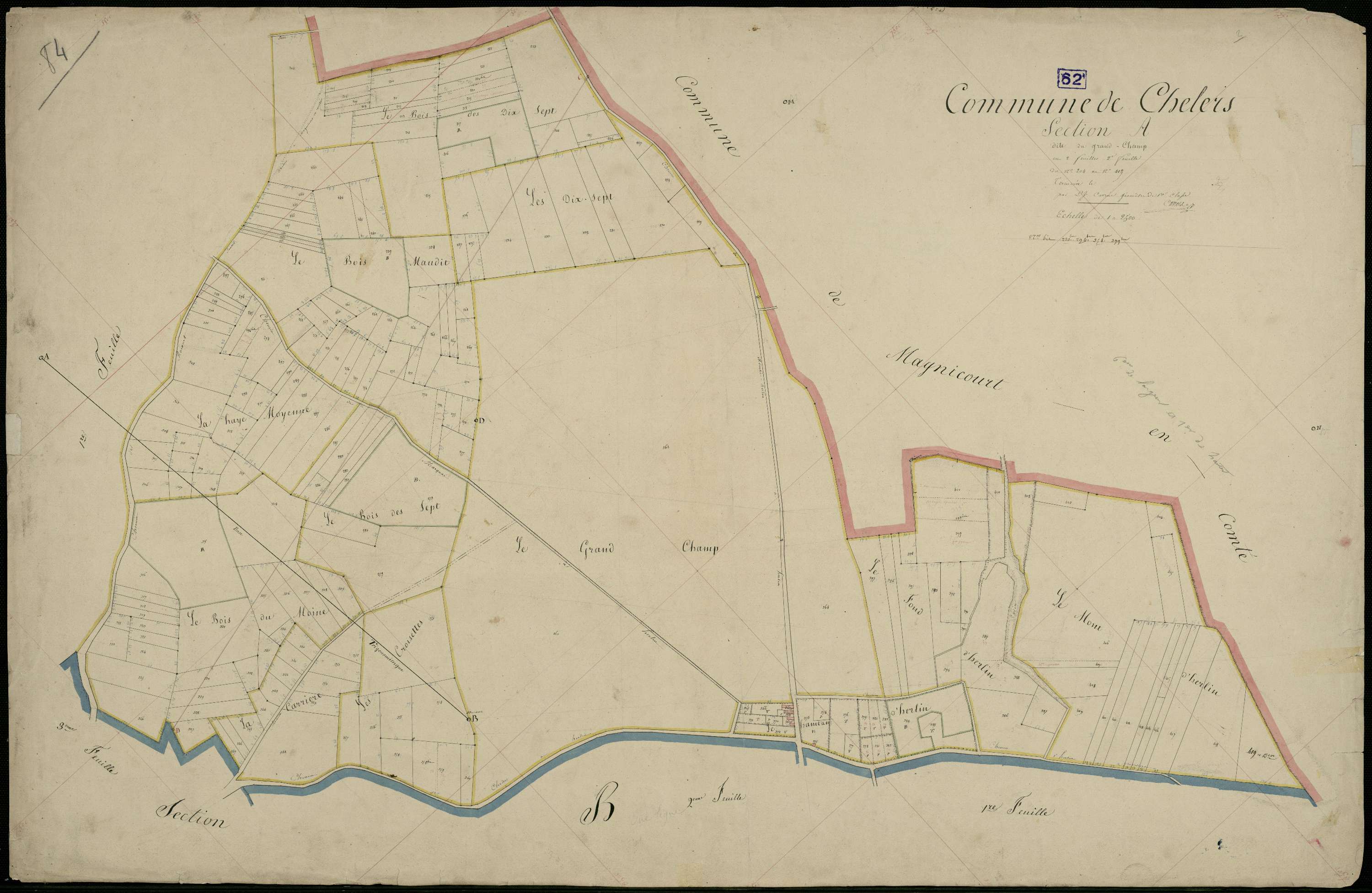 Chelers - Section A, 2e feuille