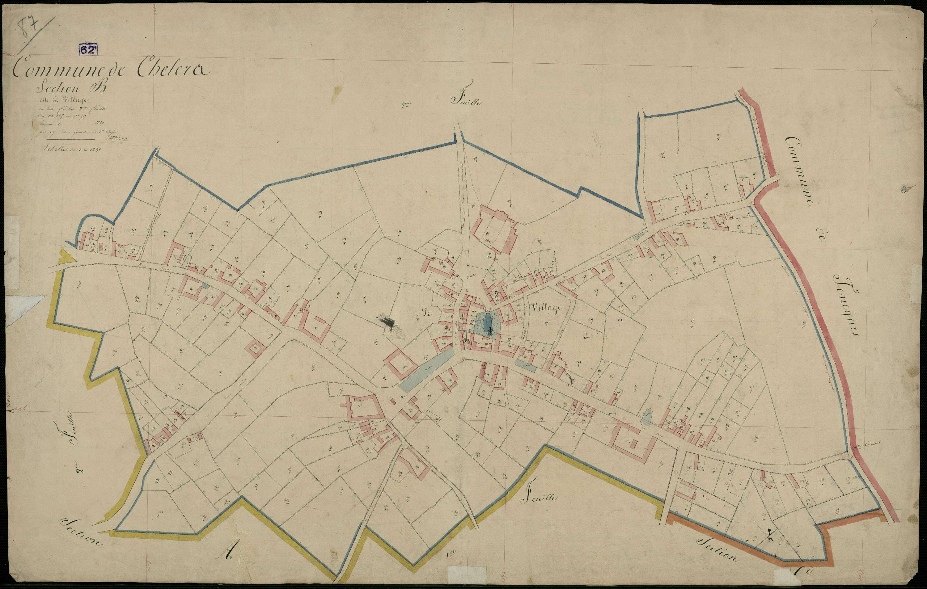 Chelers - Section B, 3e feuille