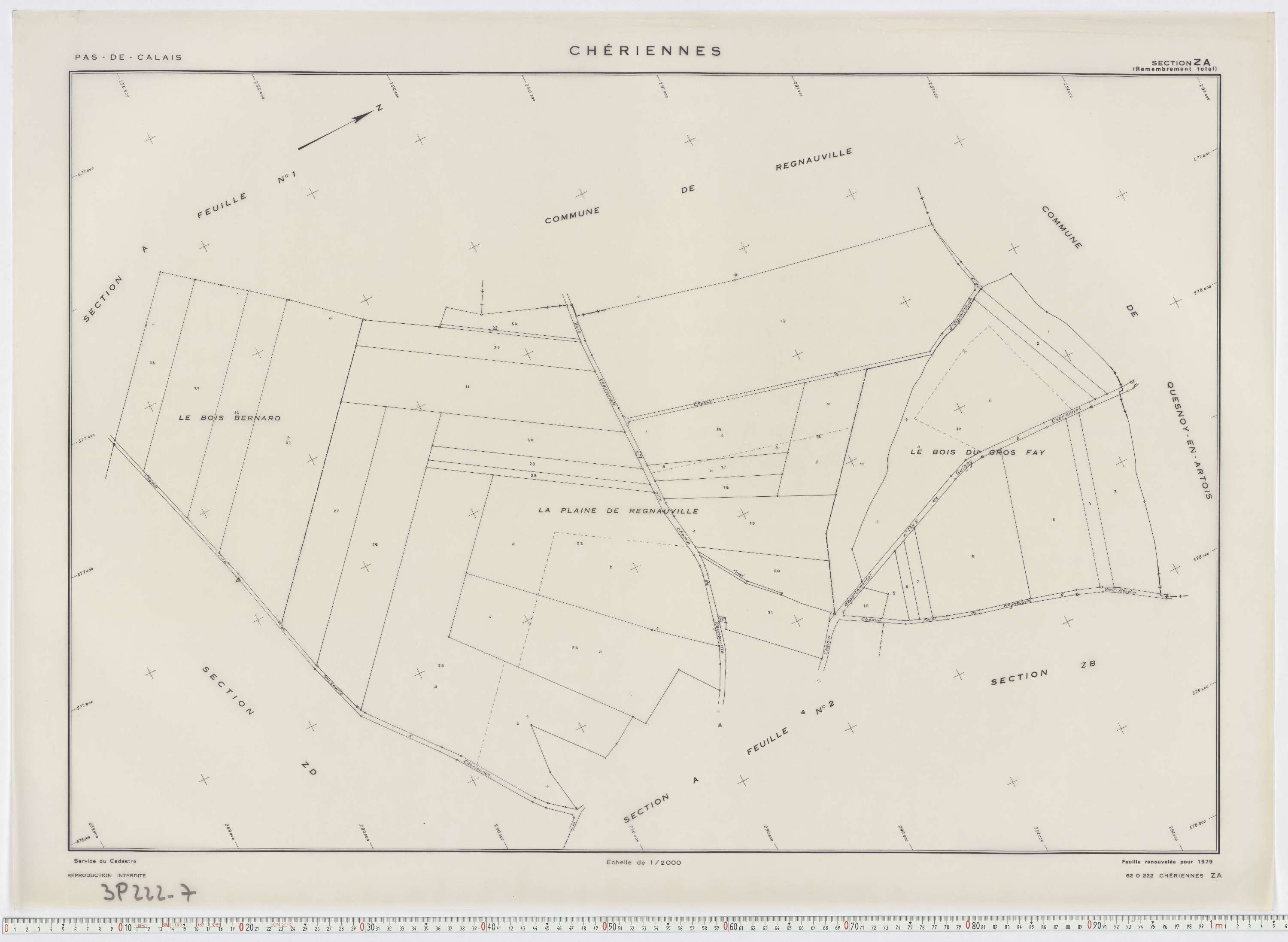 Chériennes - Section ZA.