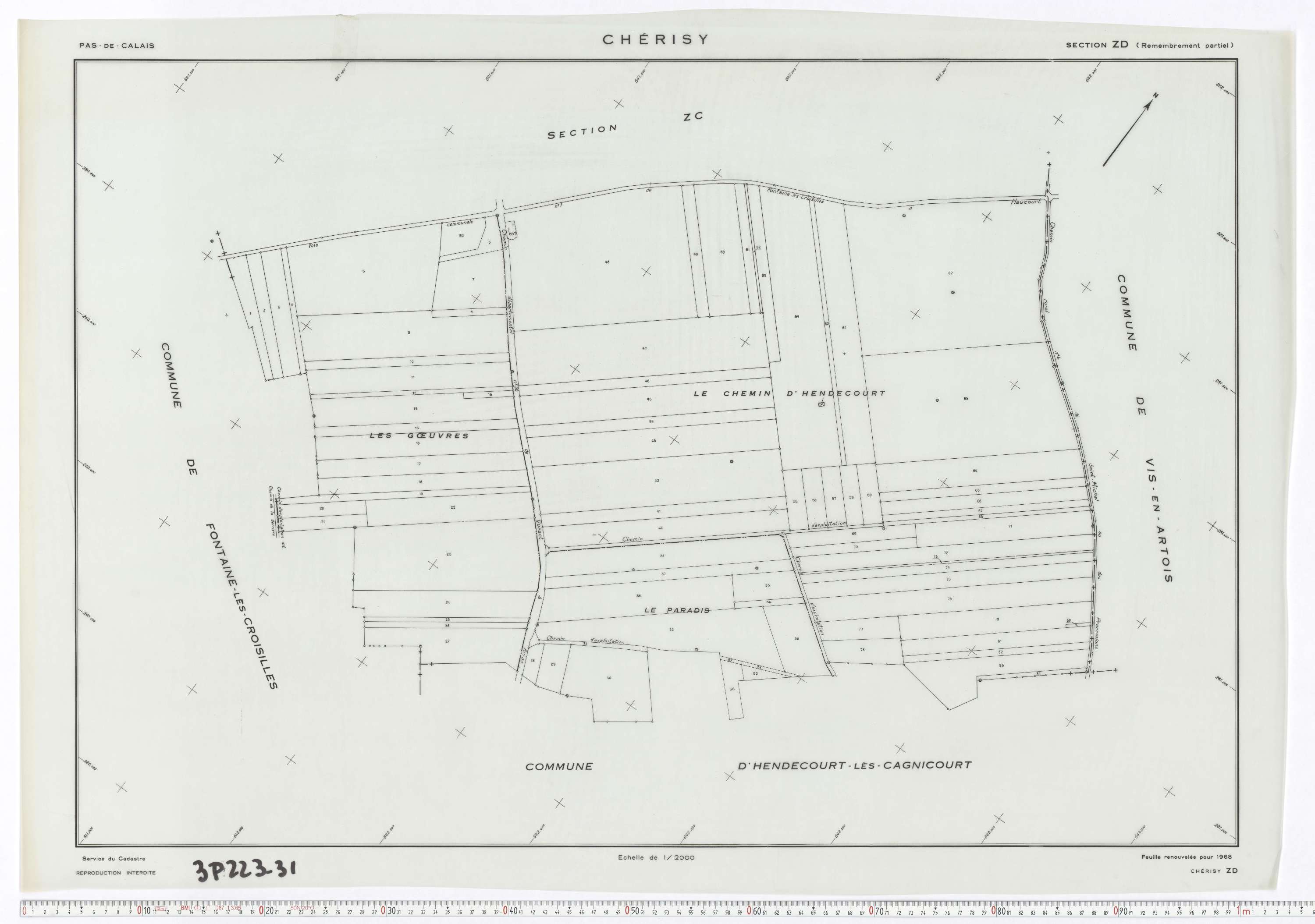 Cherisy - Section ZD.