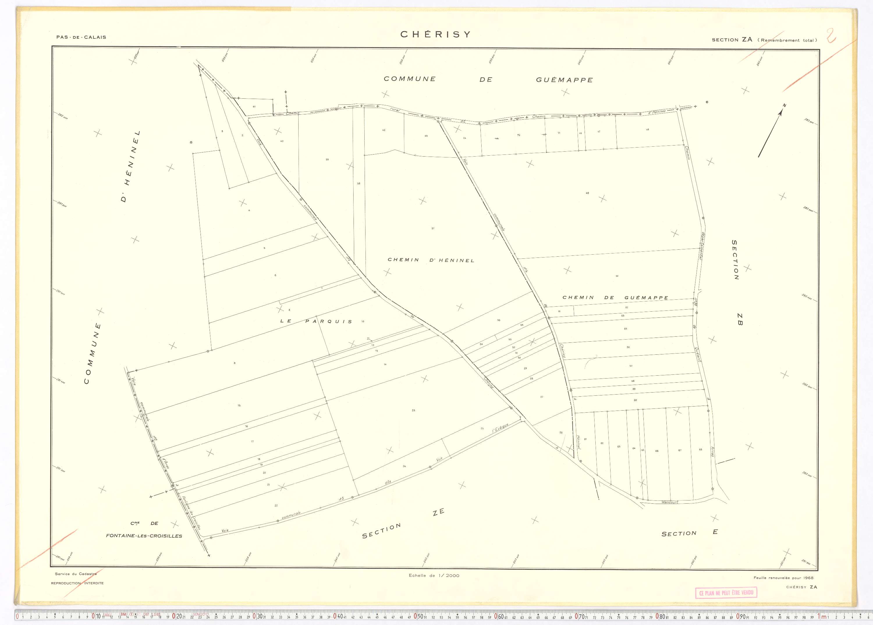 Cherisy - Section ZA.