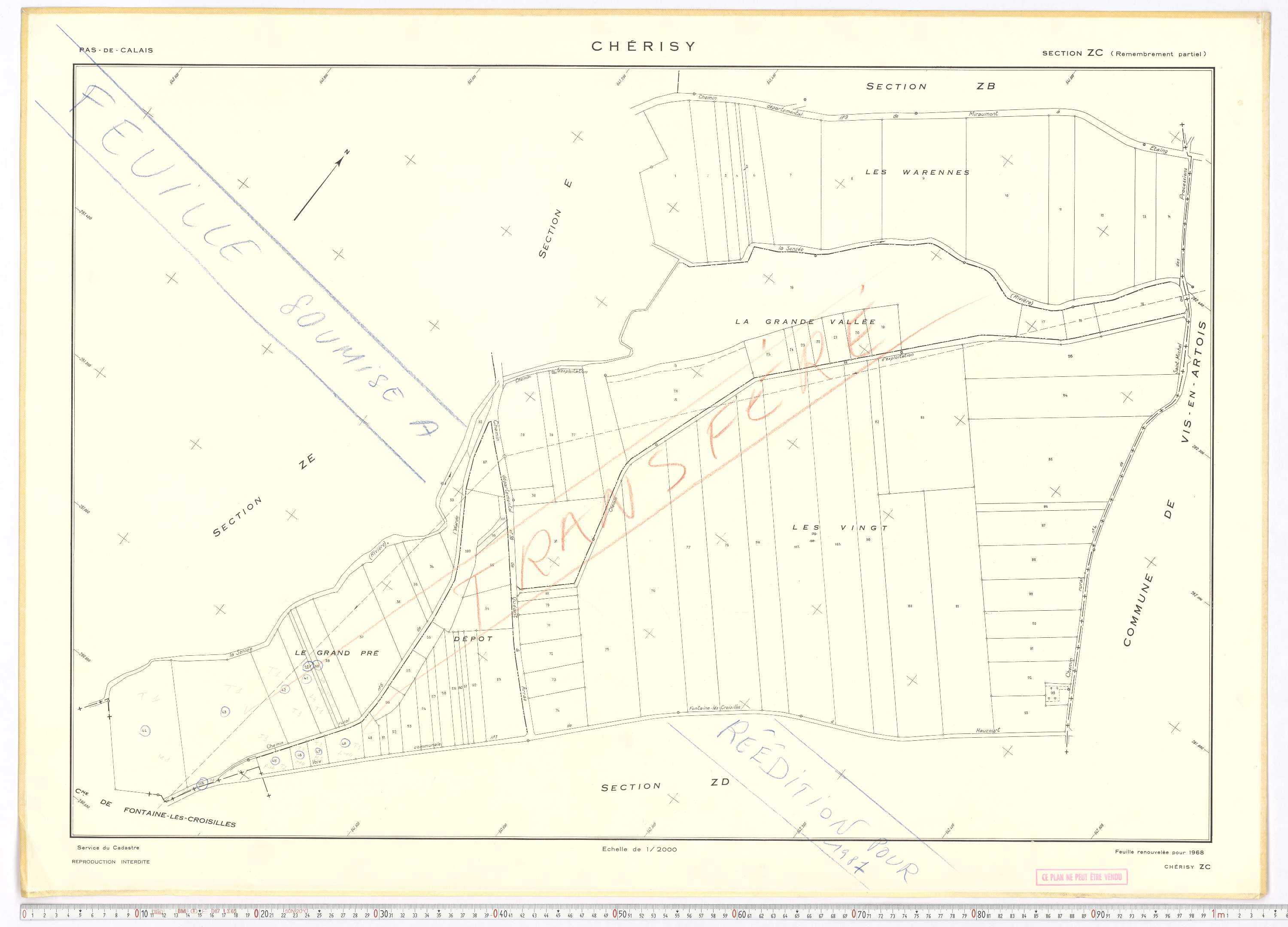 Cherisy - Section ZC.