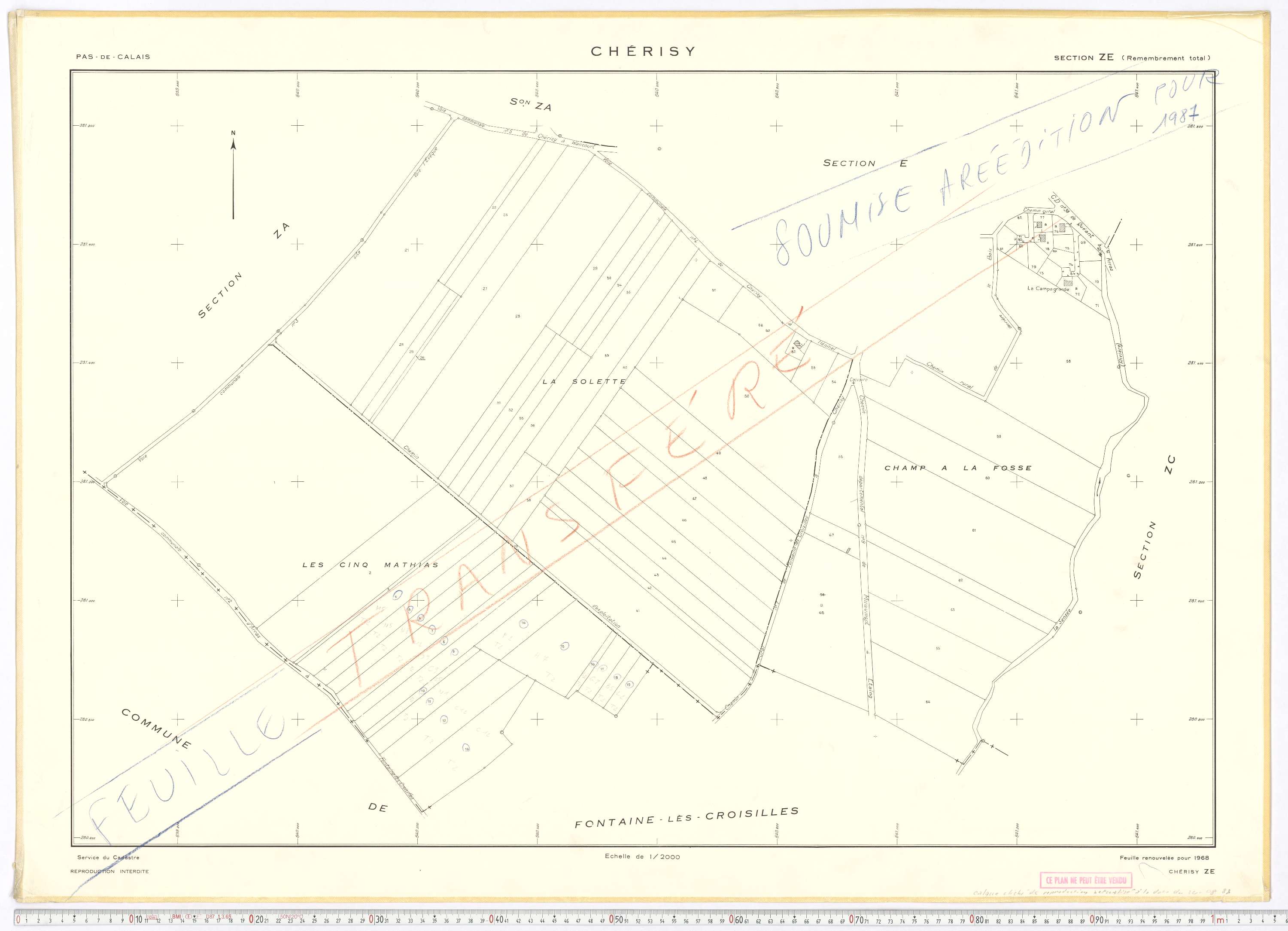 Cherisy - Section ZE.