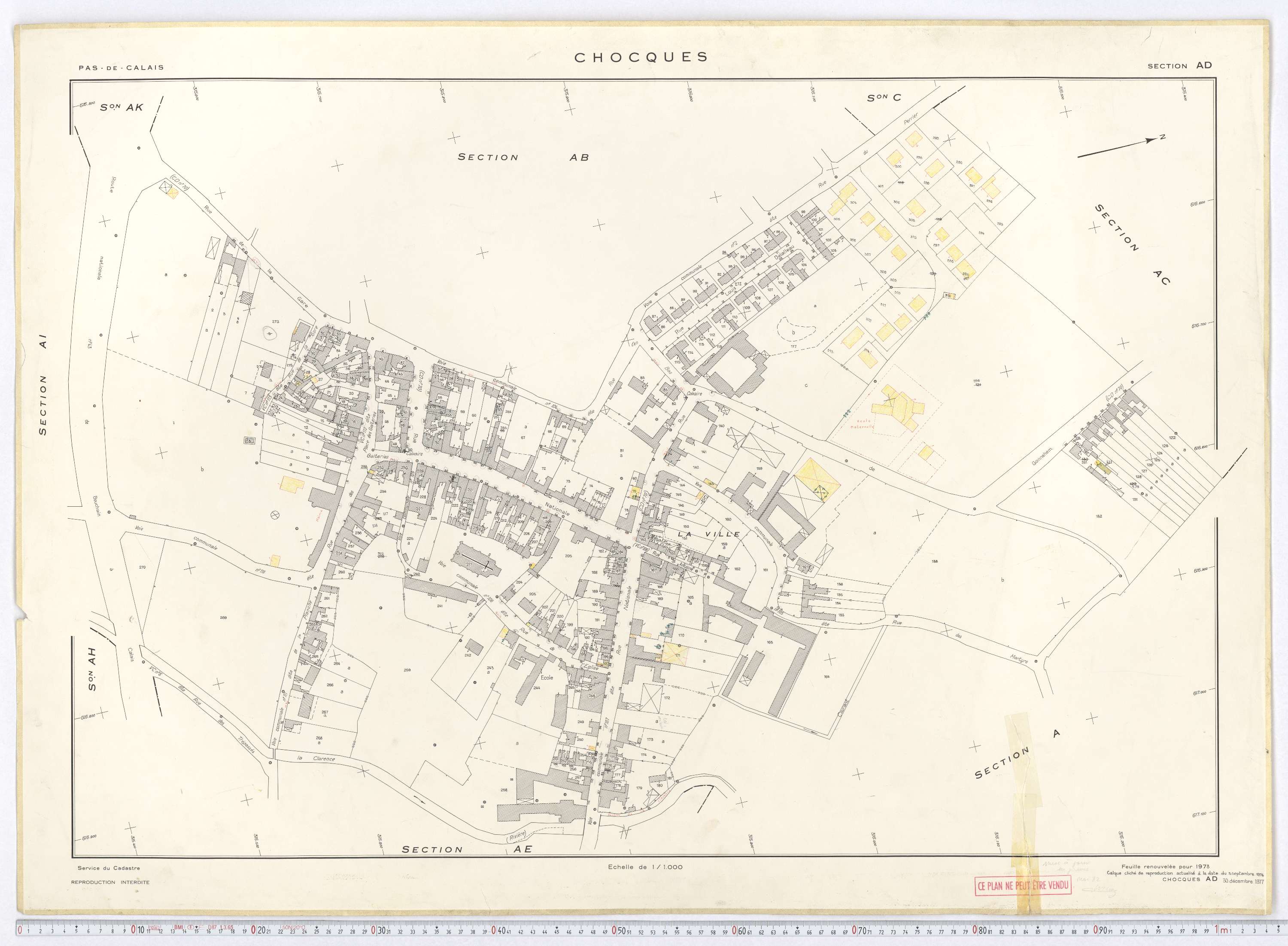 Chocques - Section AD.