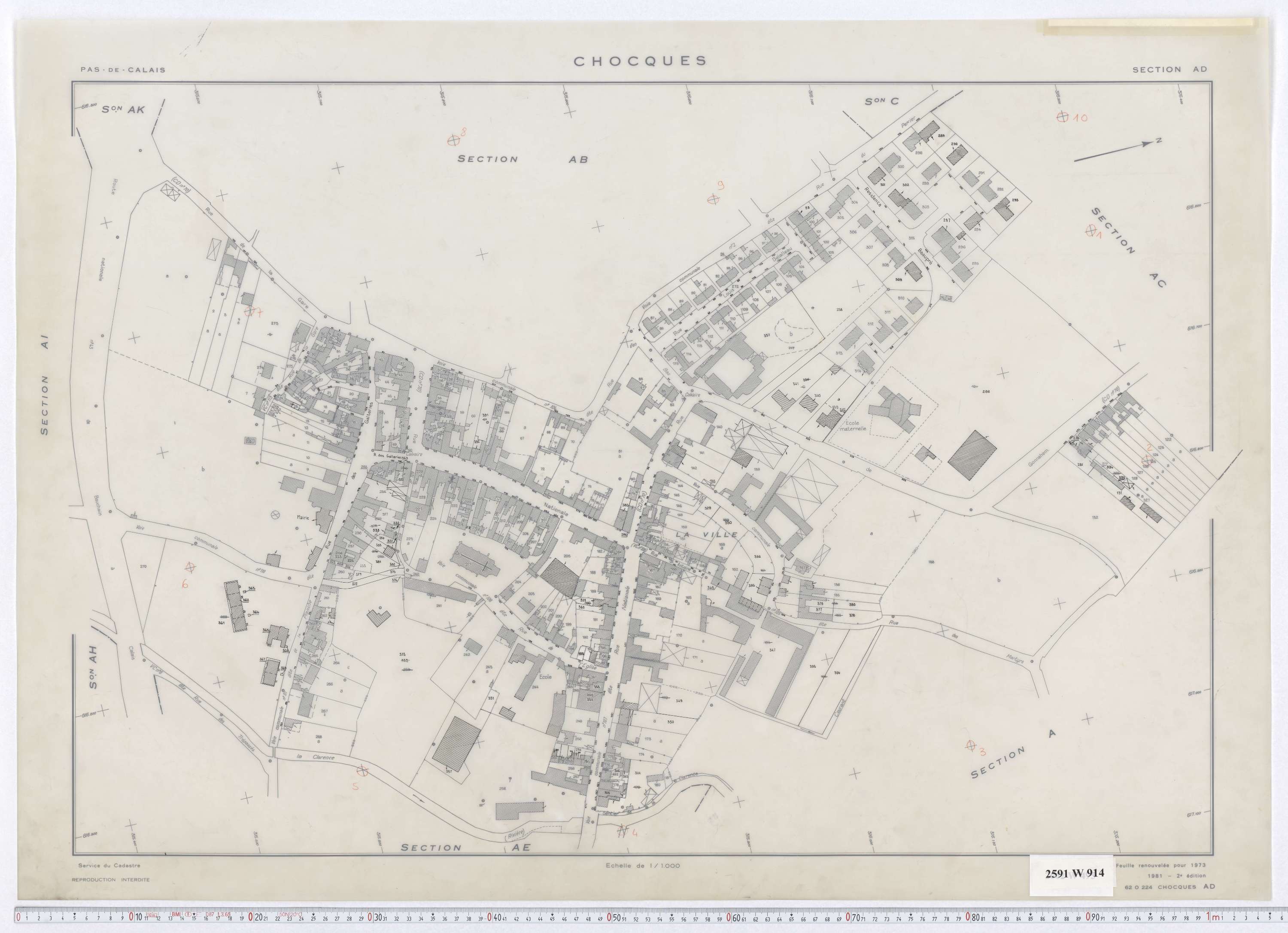 Chocques - Section AD.