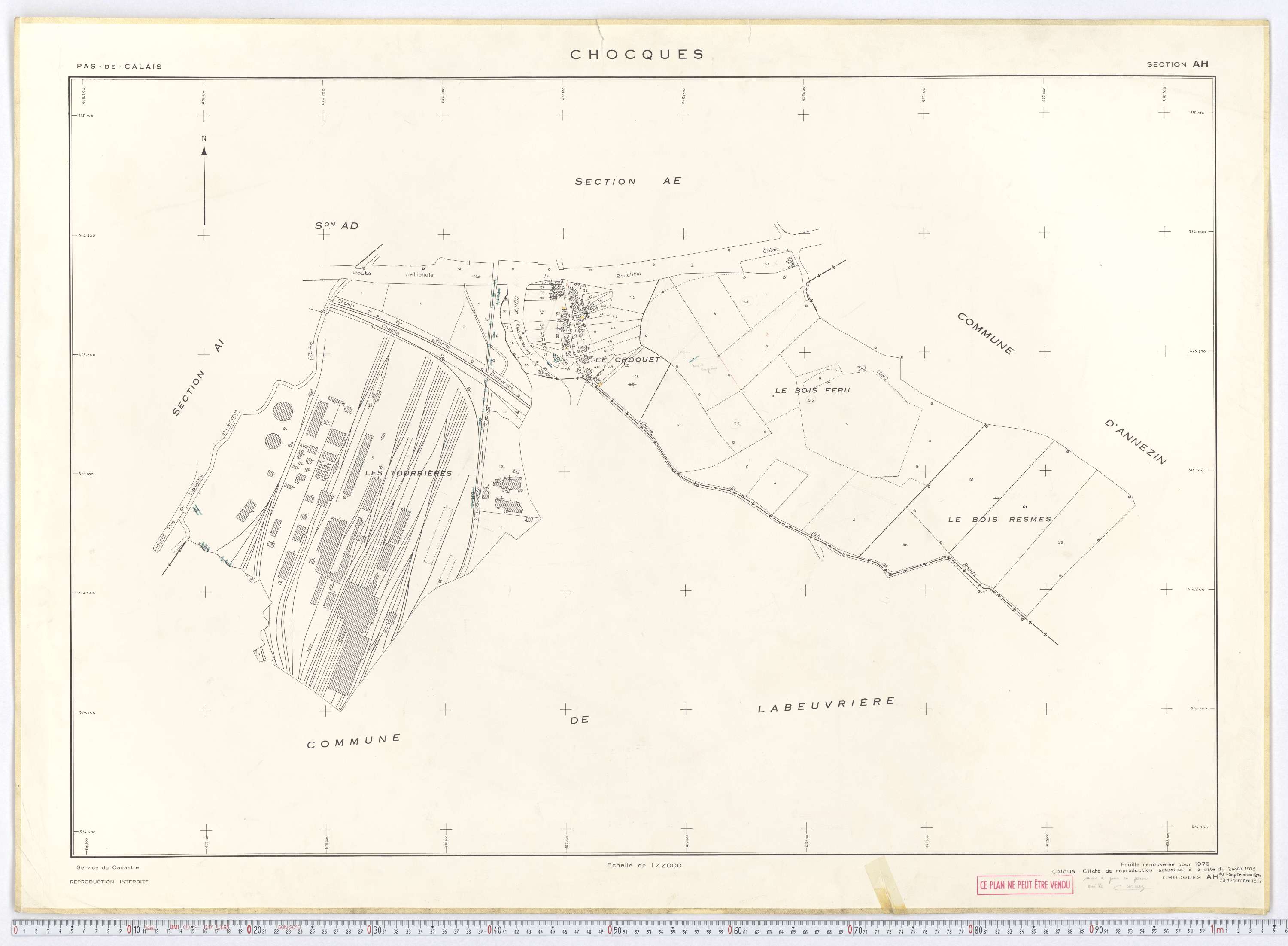 Chocques - Section AH.