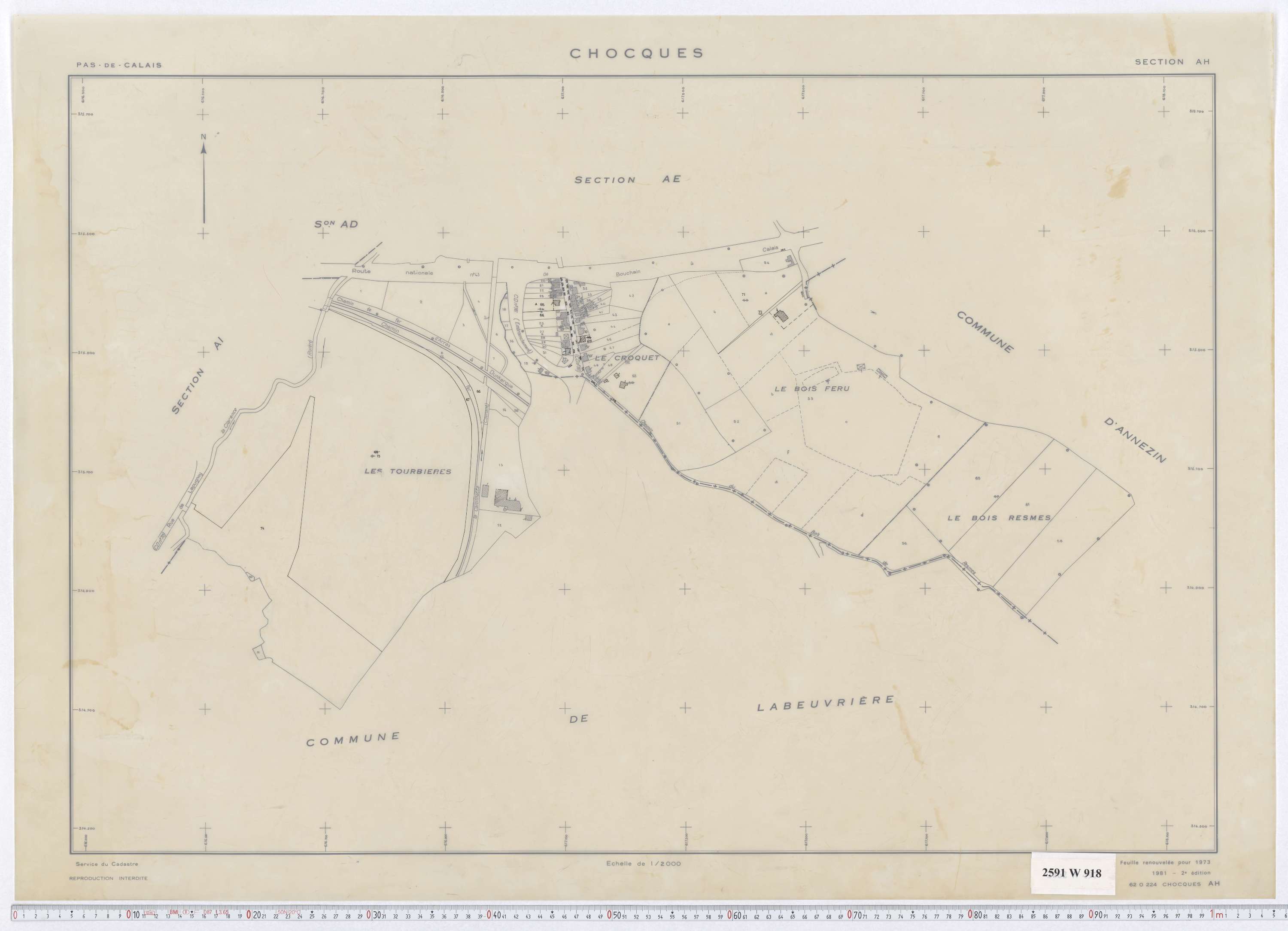 Chocques - Section AH.