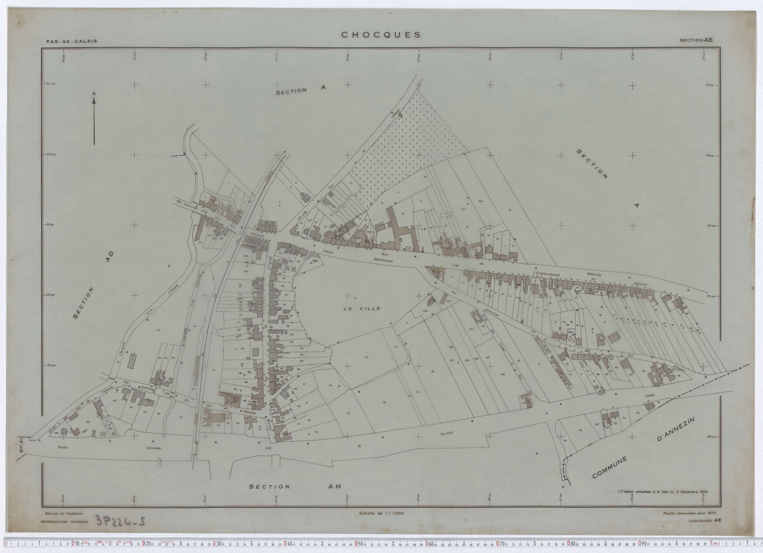 Chocques - Section AE.