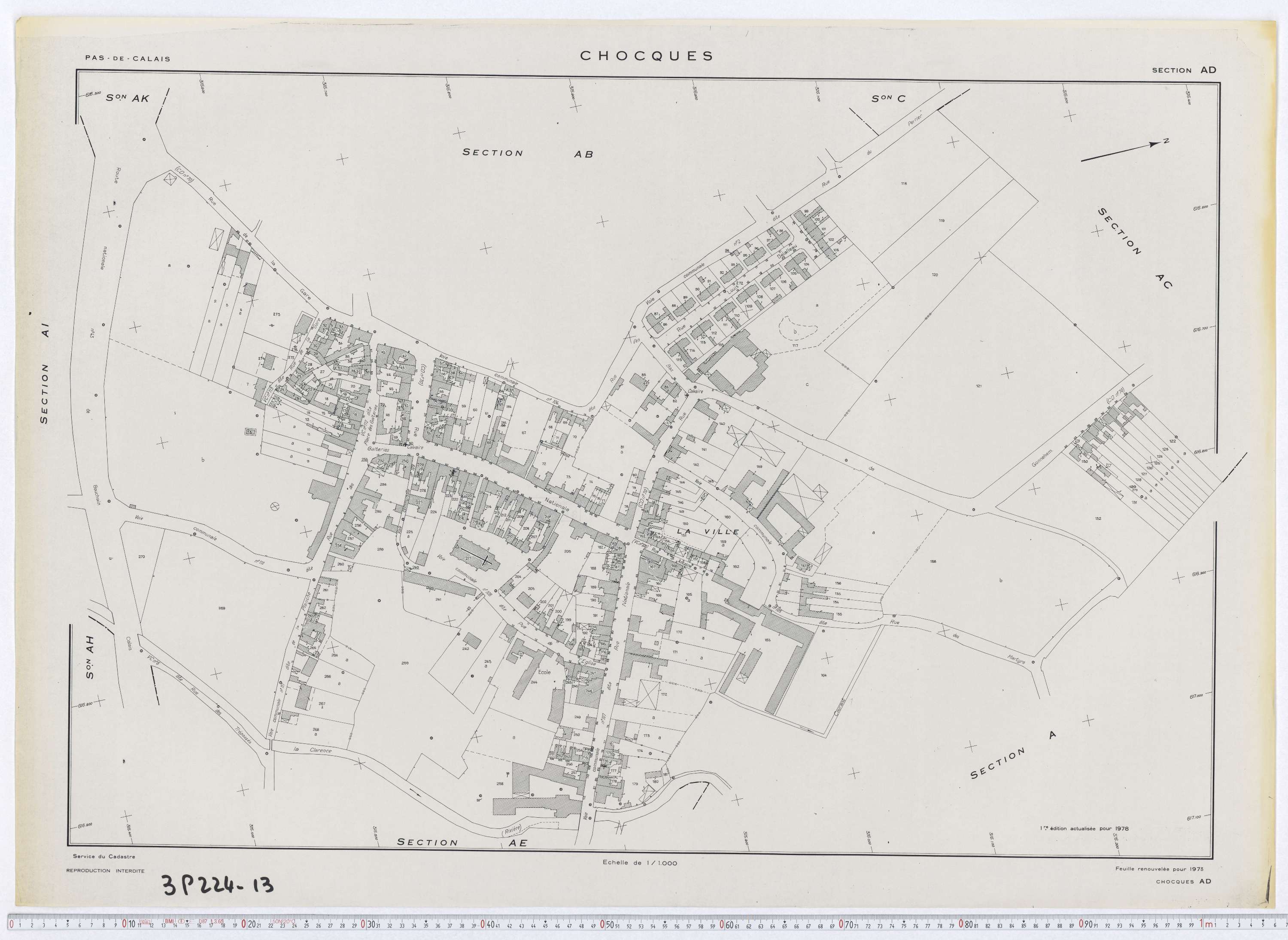 Chocques - Section AD.