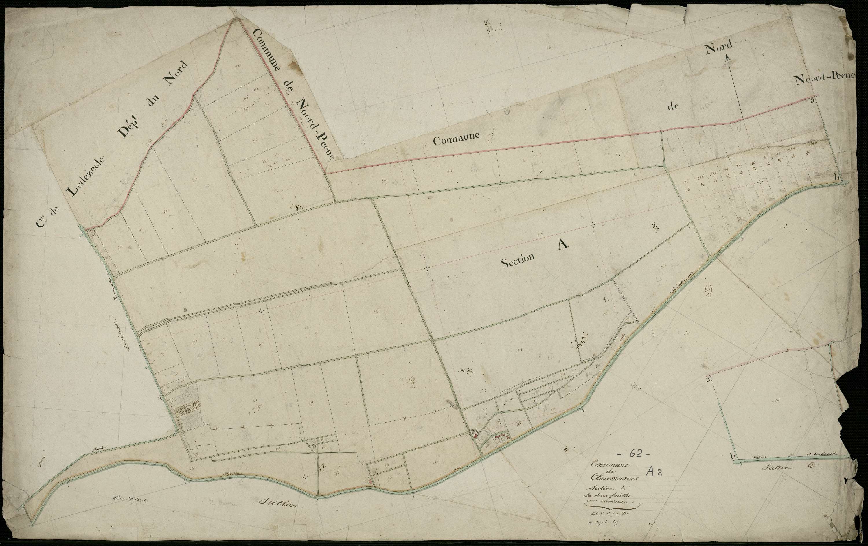 Clairmarais - Section A, 2e feuille