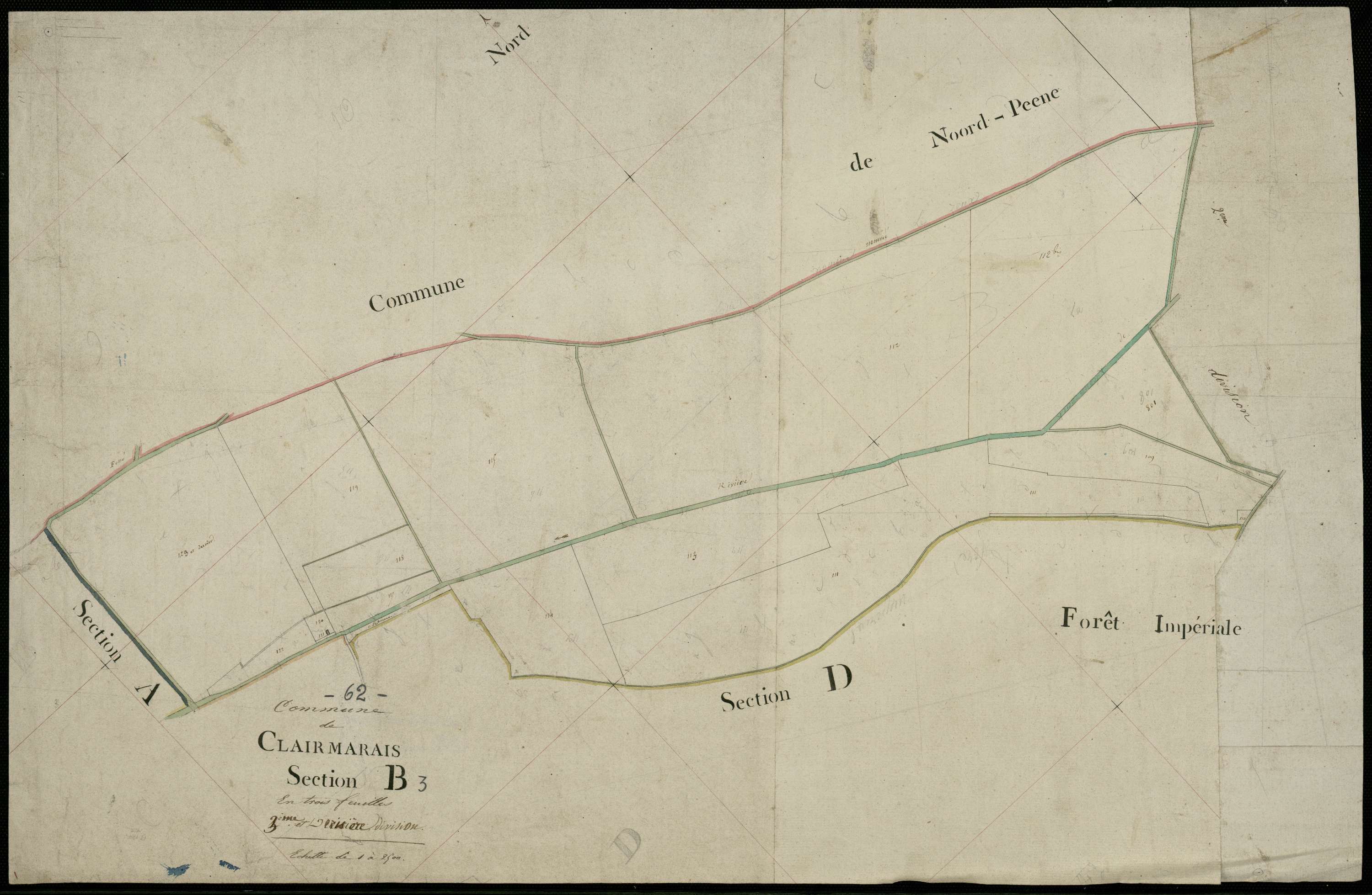 Clairmarais - Section B, 3e feuille