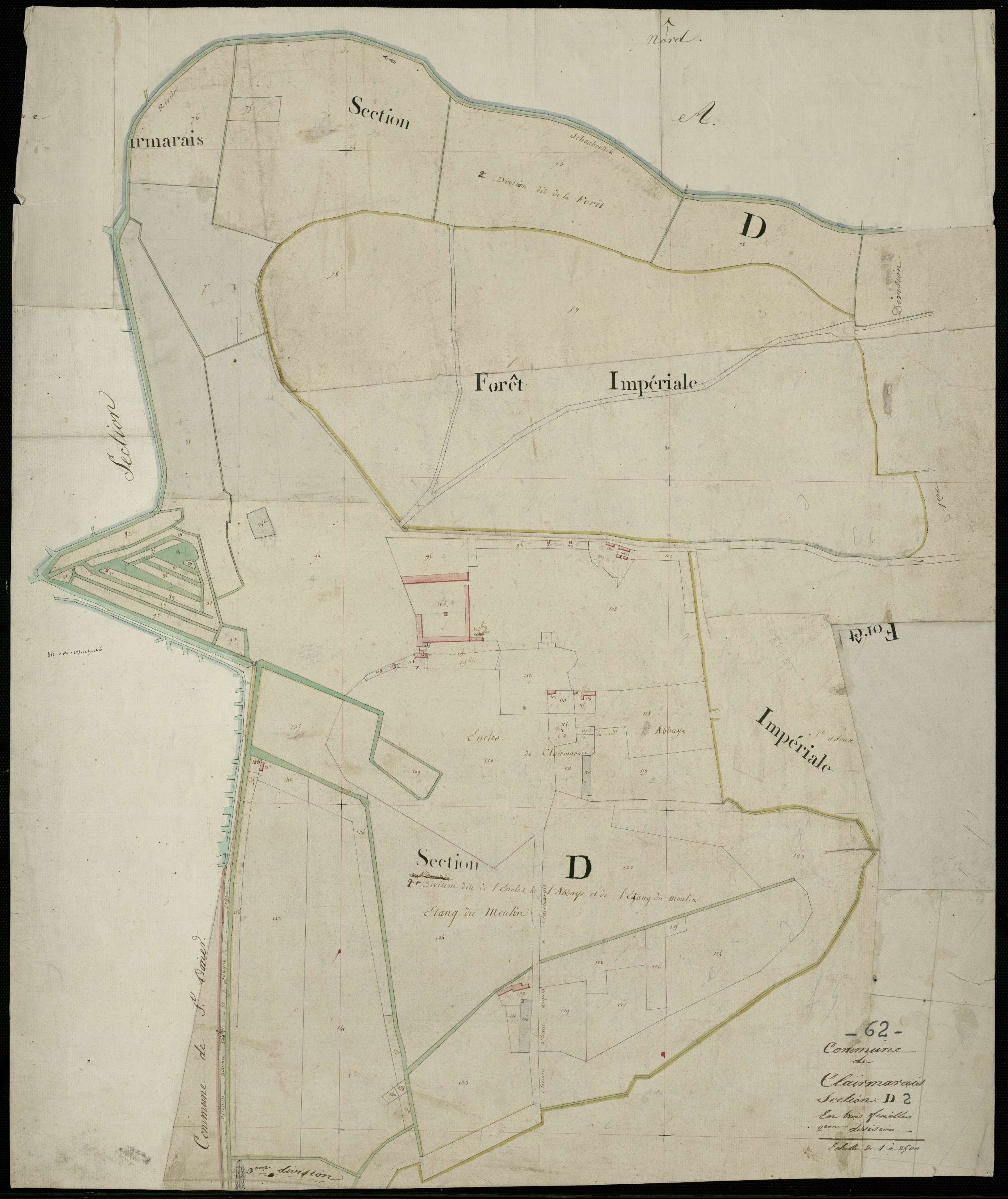 Clairmarais - Section D, 2e feuille