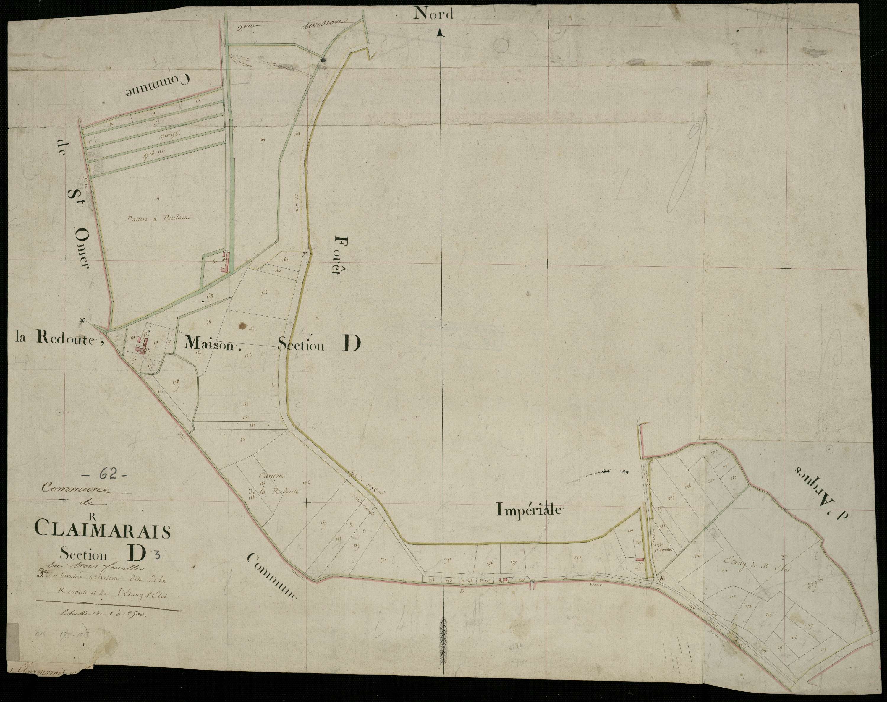 Clairmarais - Section D, 3e feuille