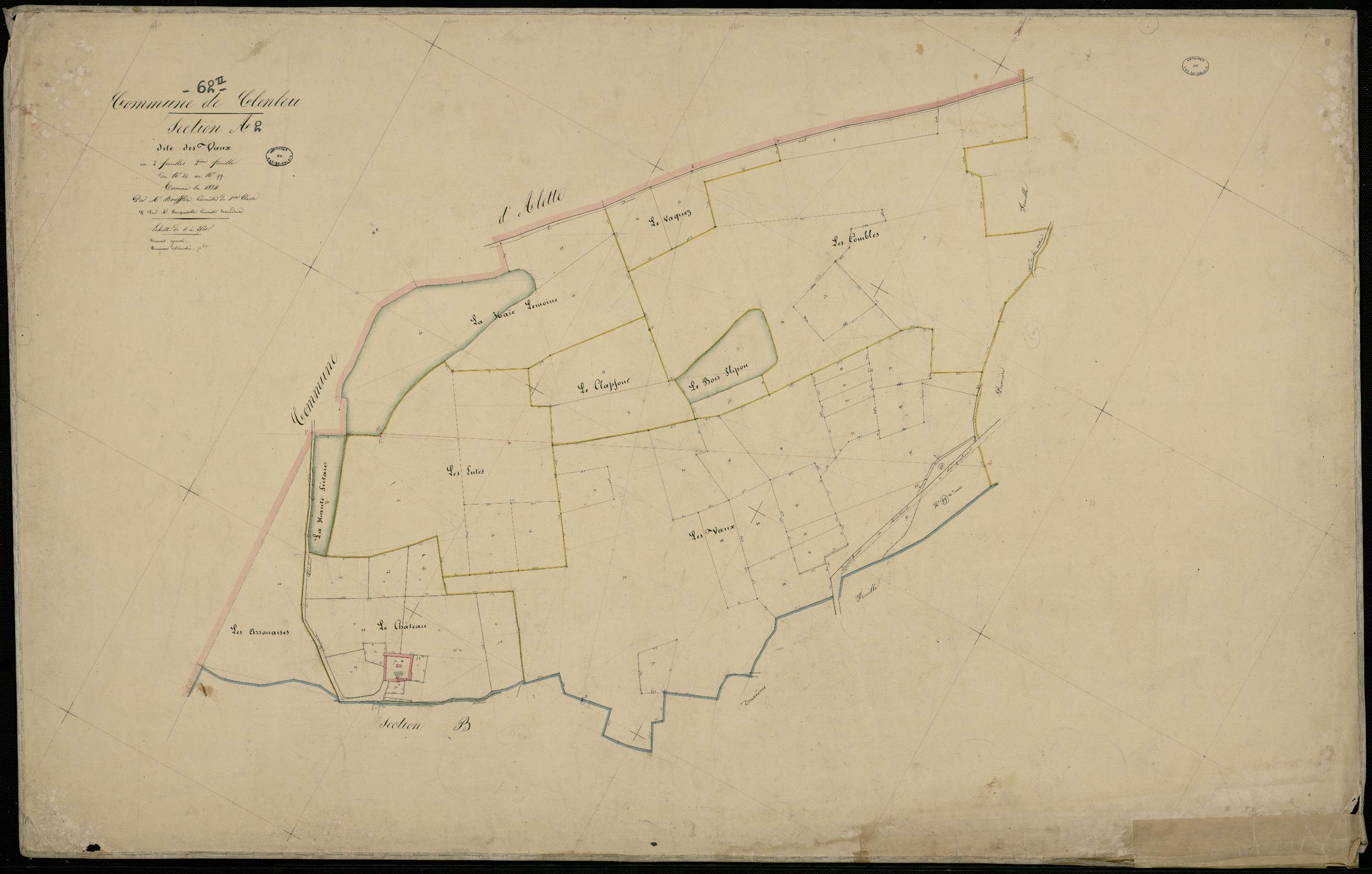 Clenleu - Section A, 2e feuille