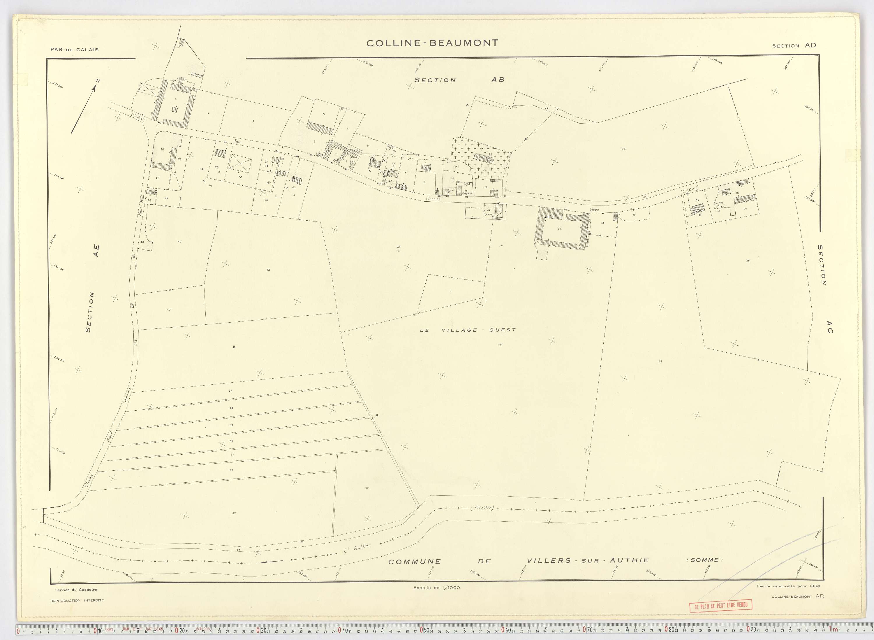 Colline-Beaumont - Section AD.