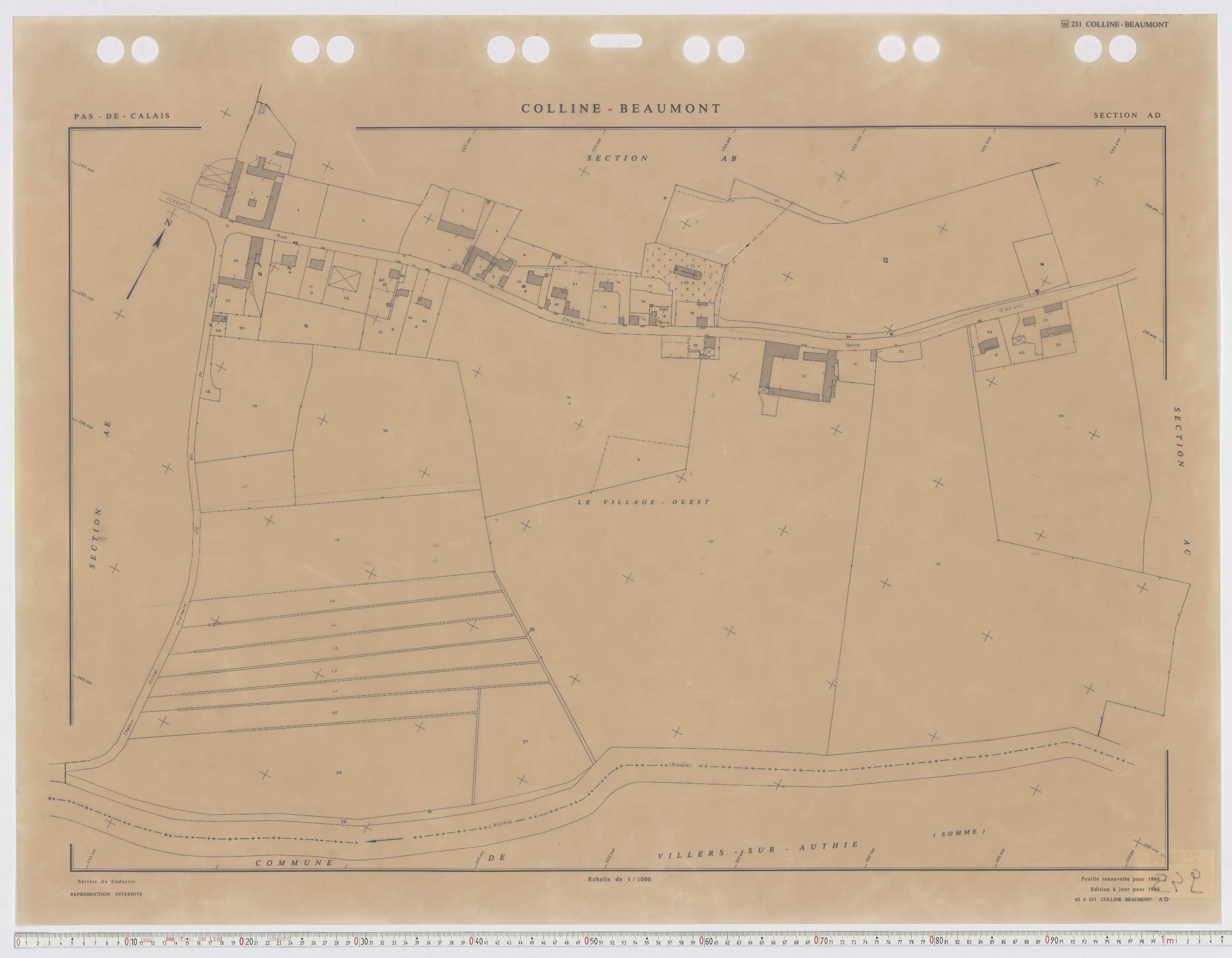 Colline-Beaumont - Section AD.
