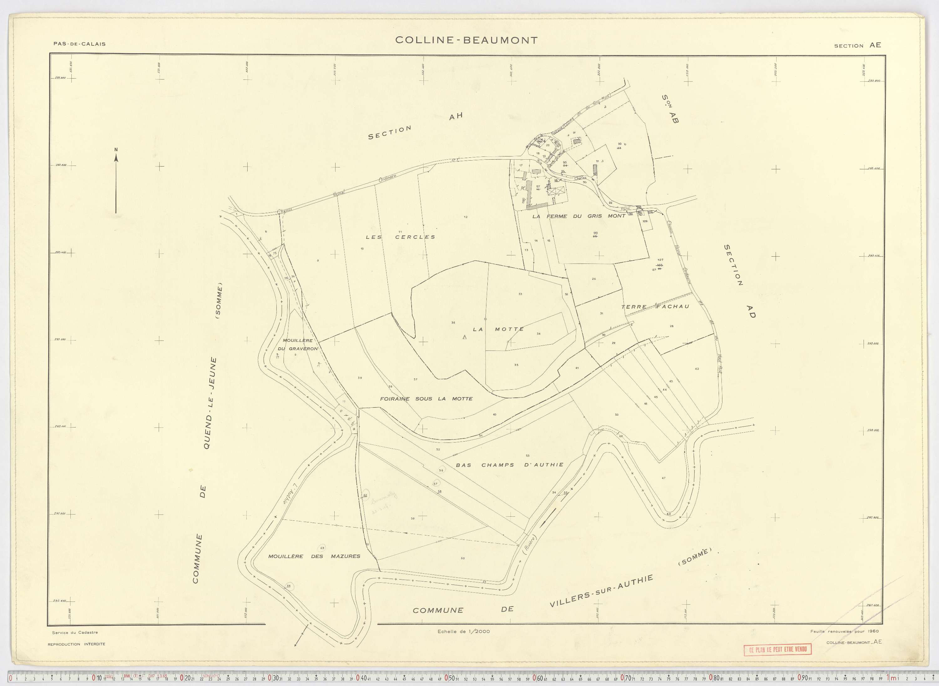 Colline-Beaumont - Section AE.