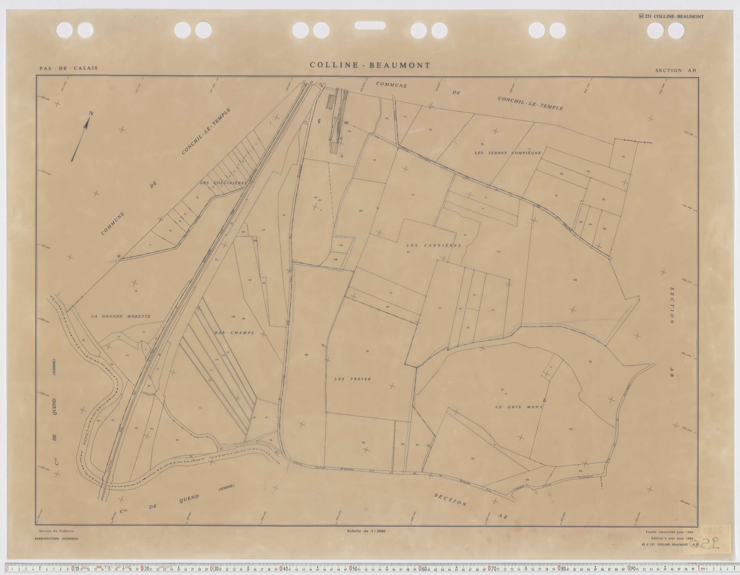 Colline-Beaumont - Section AH.