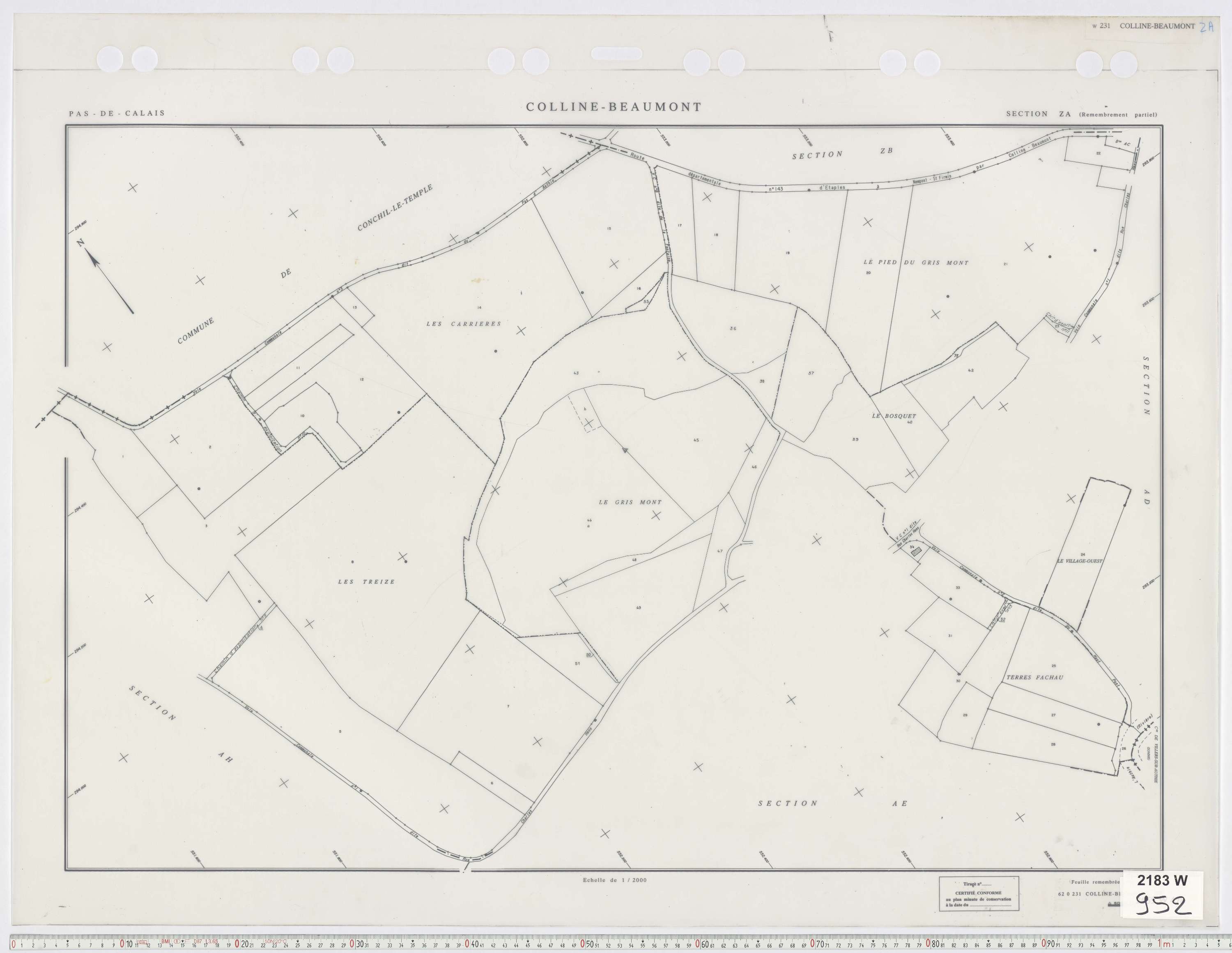 Colline-Beaumont - Section ZA.