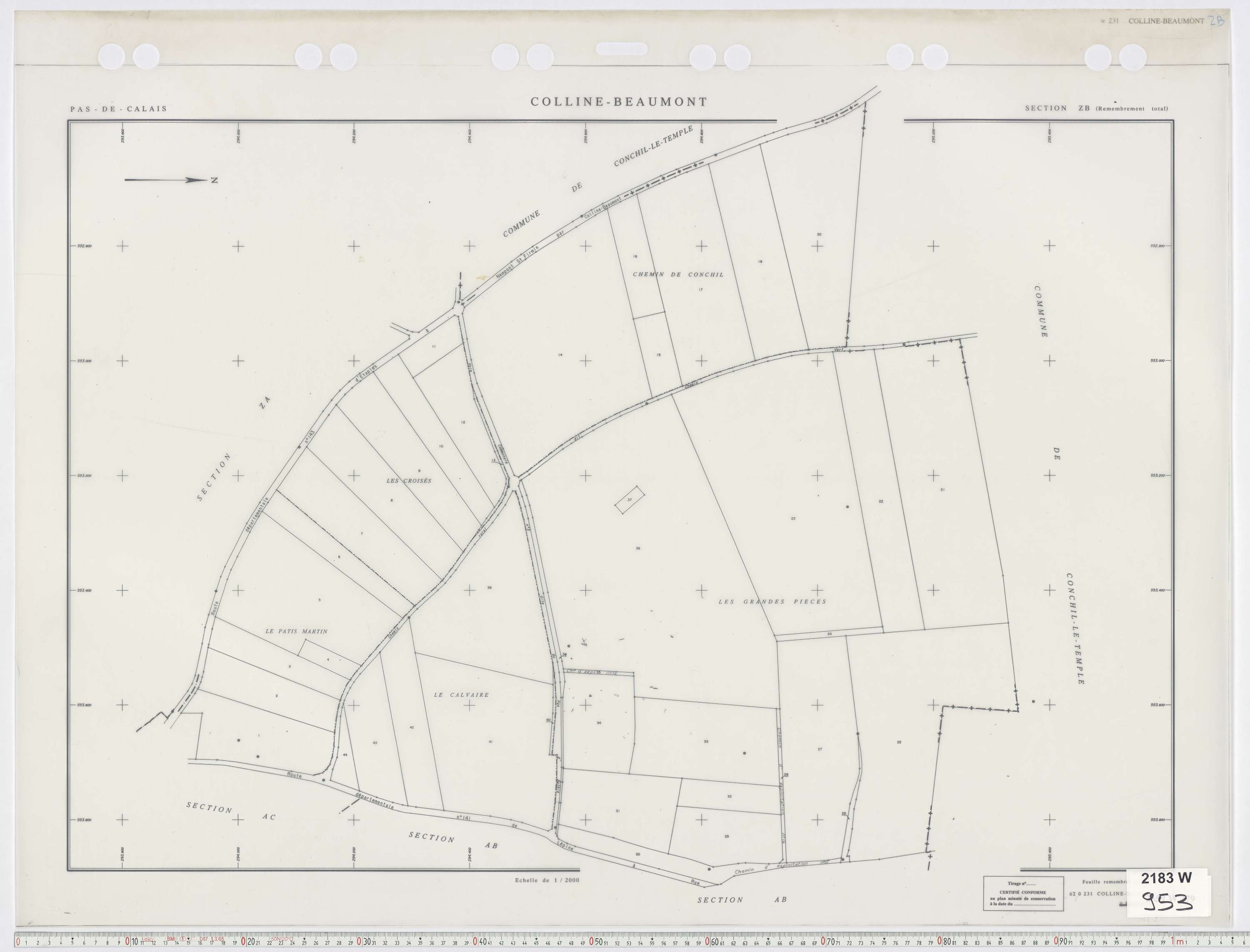 Colline-Beaumont - Section ZB.