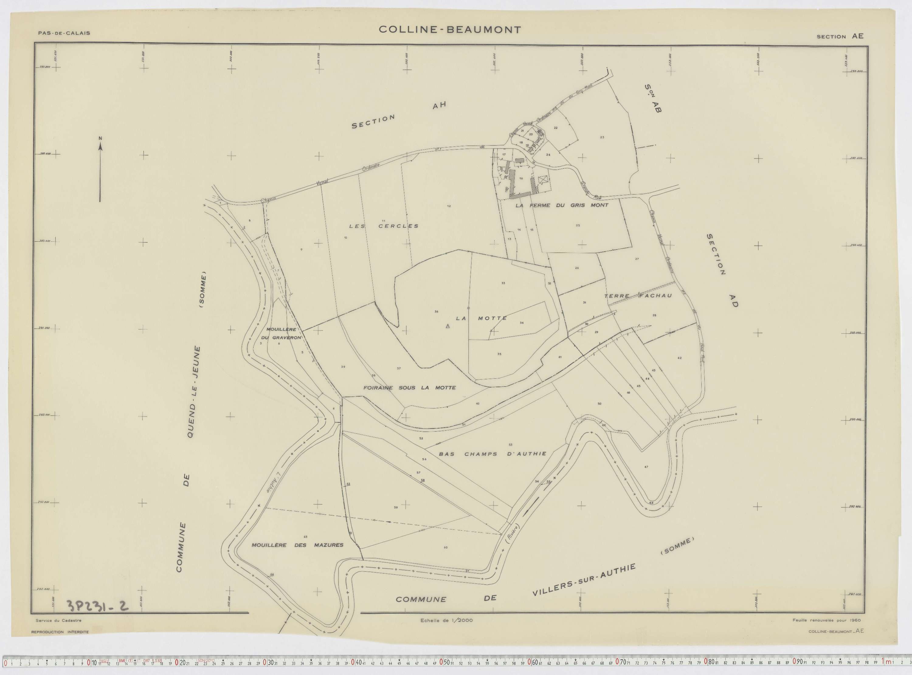 Colline-Beaumont - Section AE.