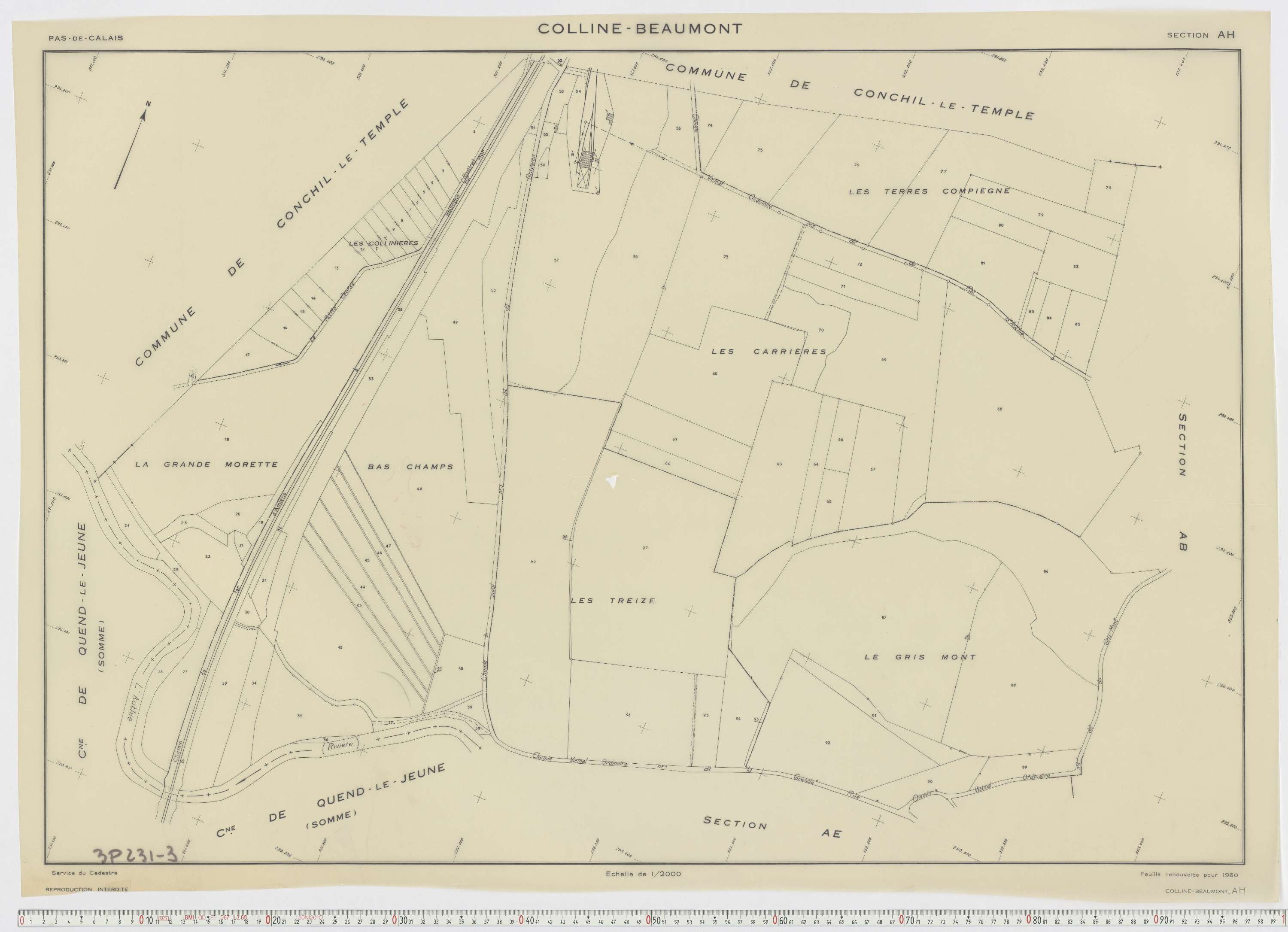 Colline-Beaumont - Section AH.