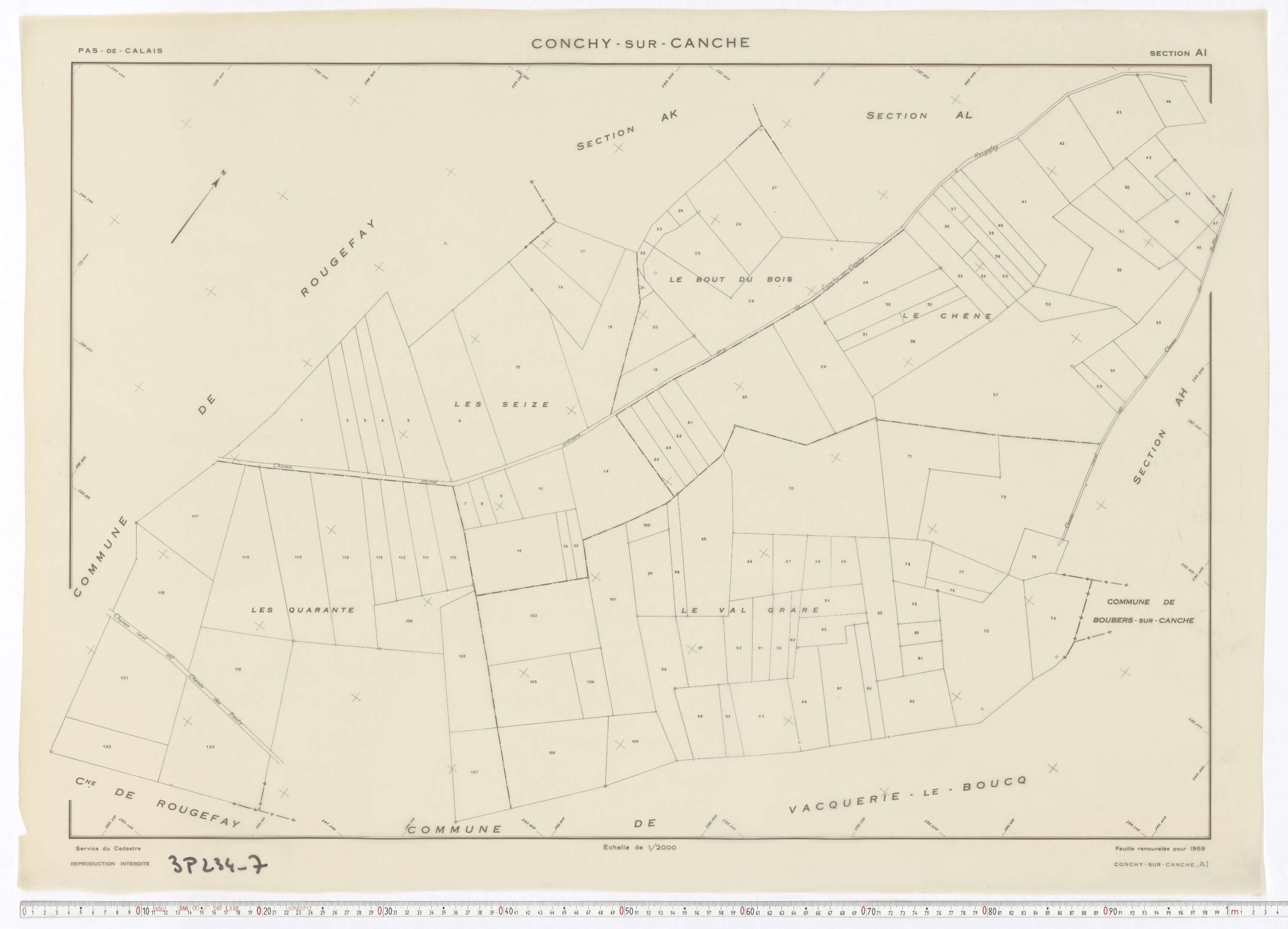 Conchy-sur-Canche - Section AI.