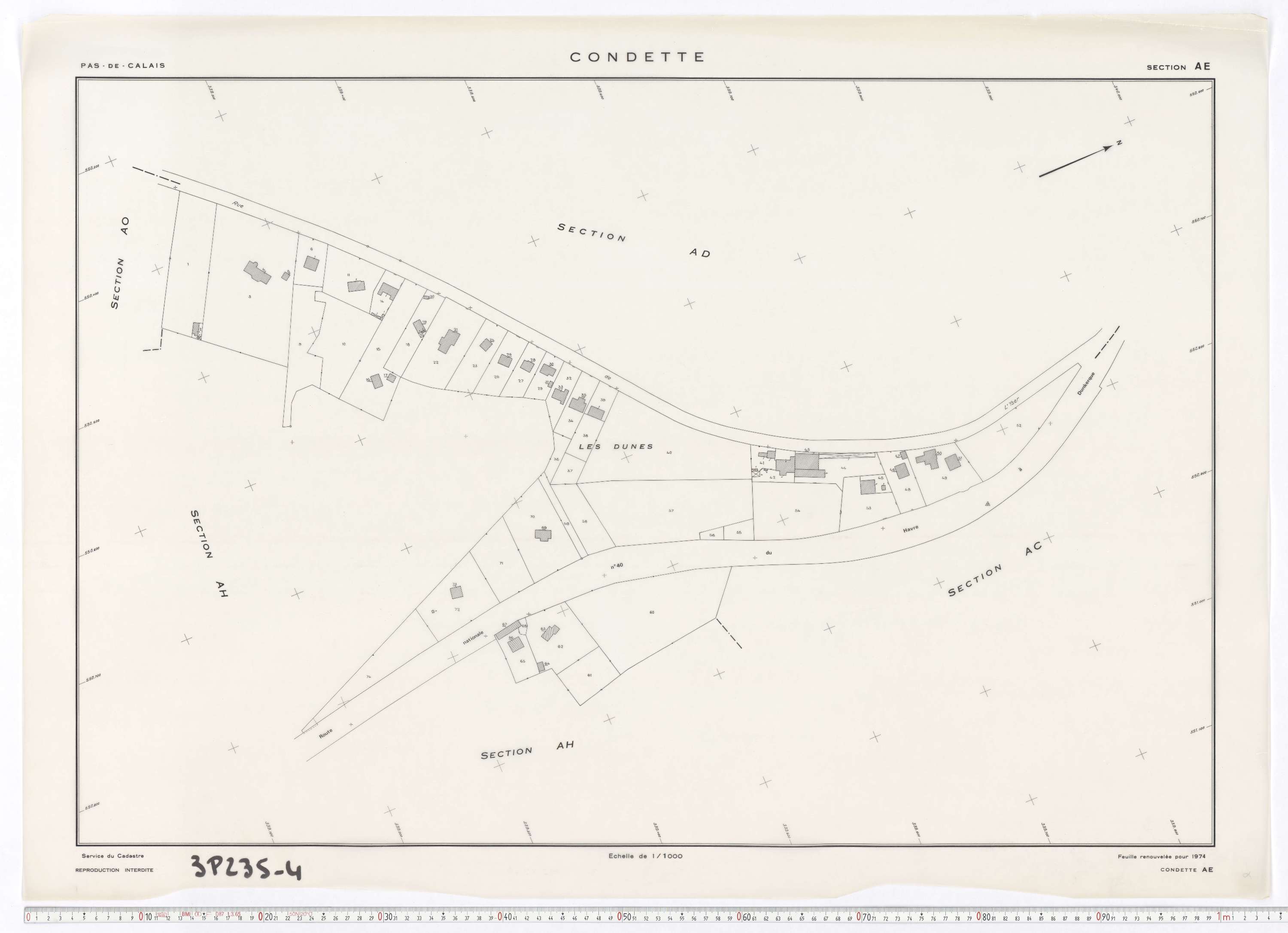 Condette - Section AE.