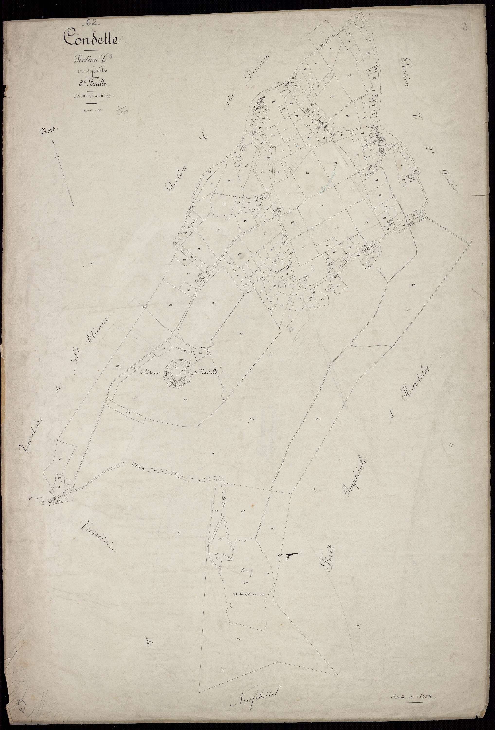 Condette - Section C, 3e feuille