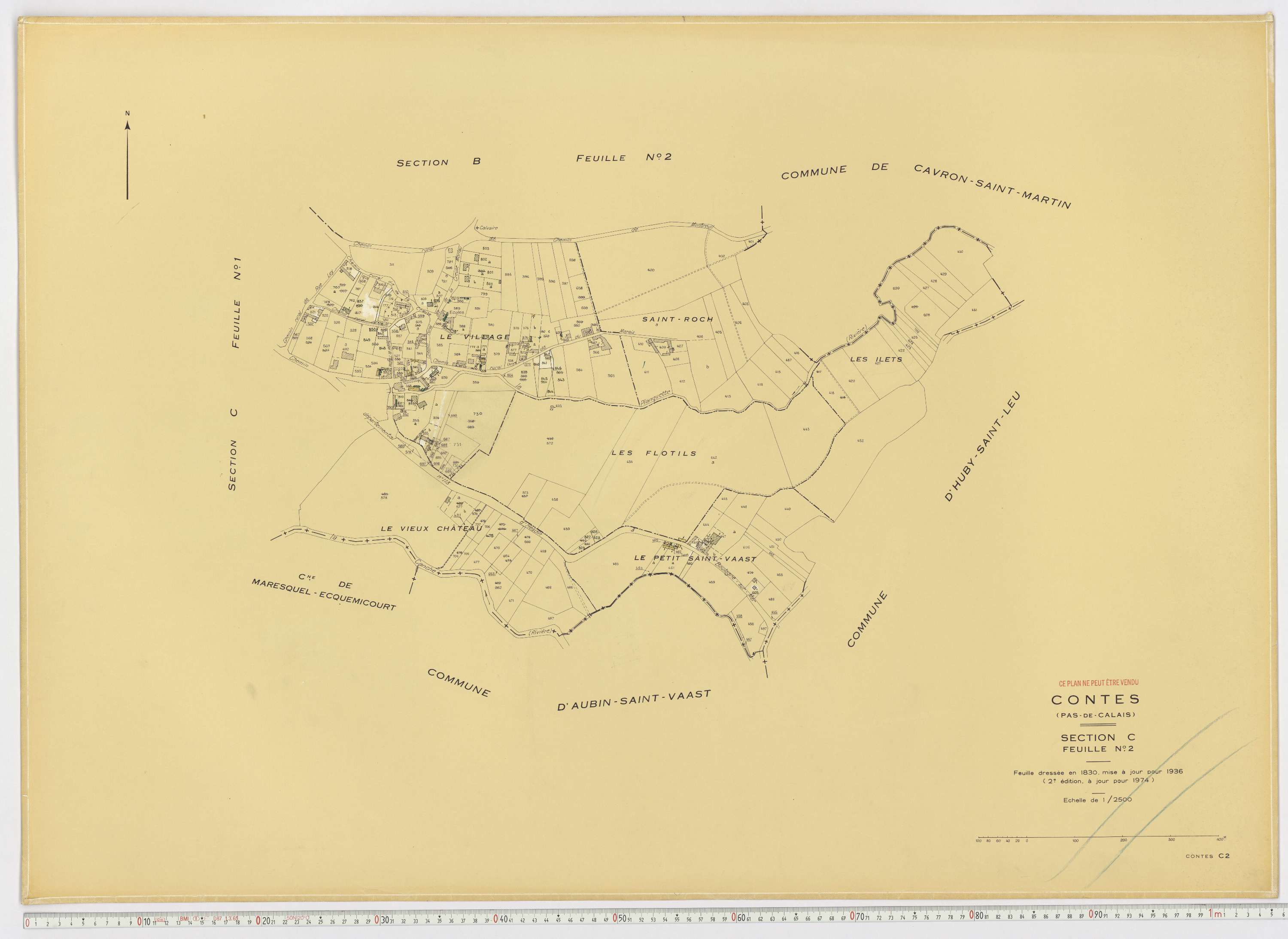 Contes - Section C, feuille 2.