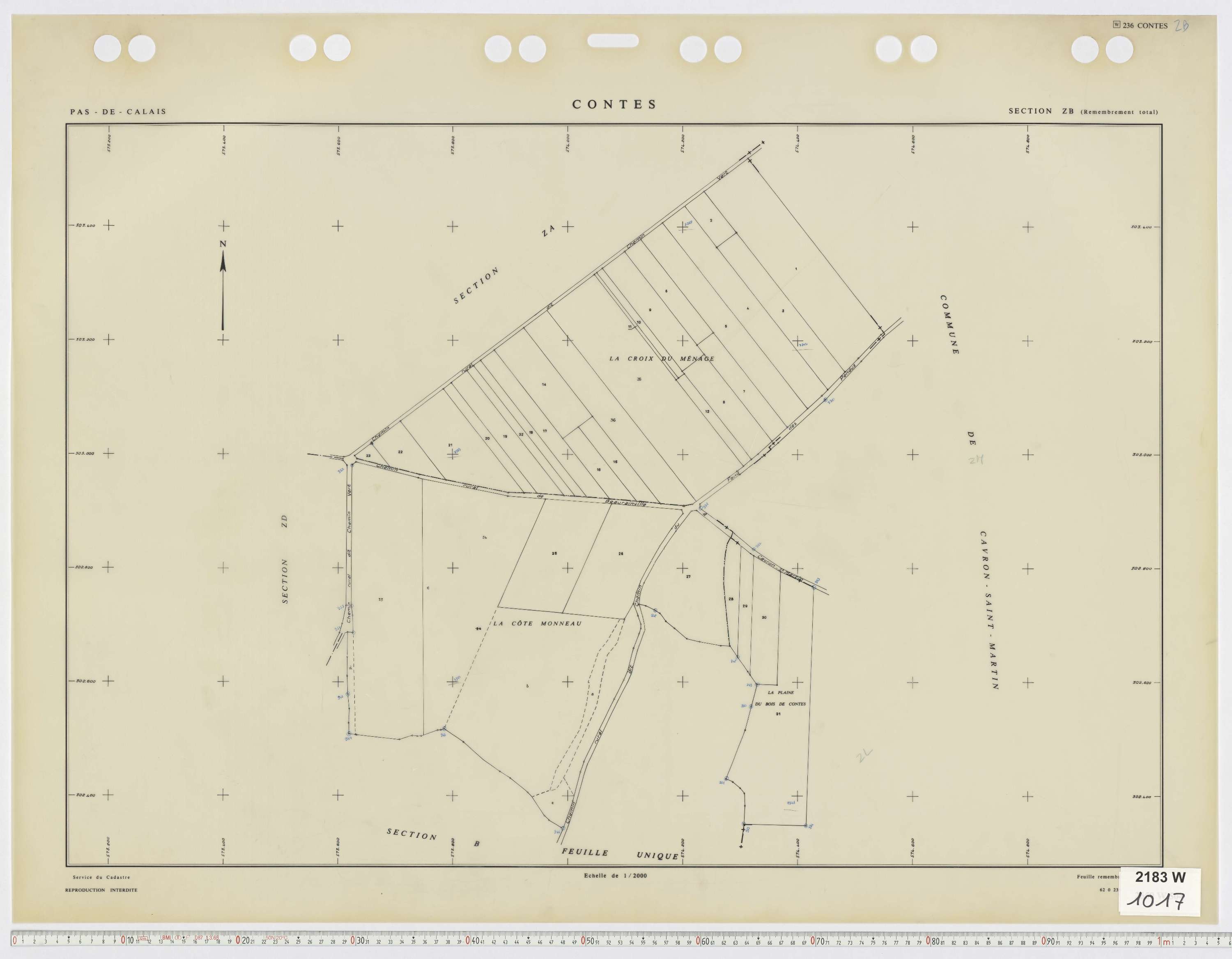 Contes - Section ZB.