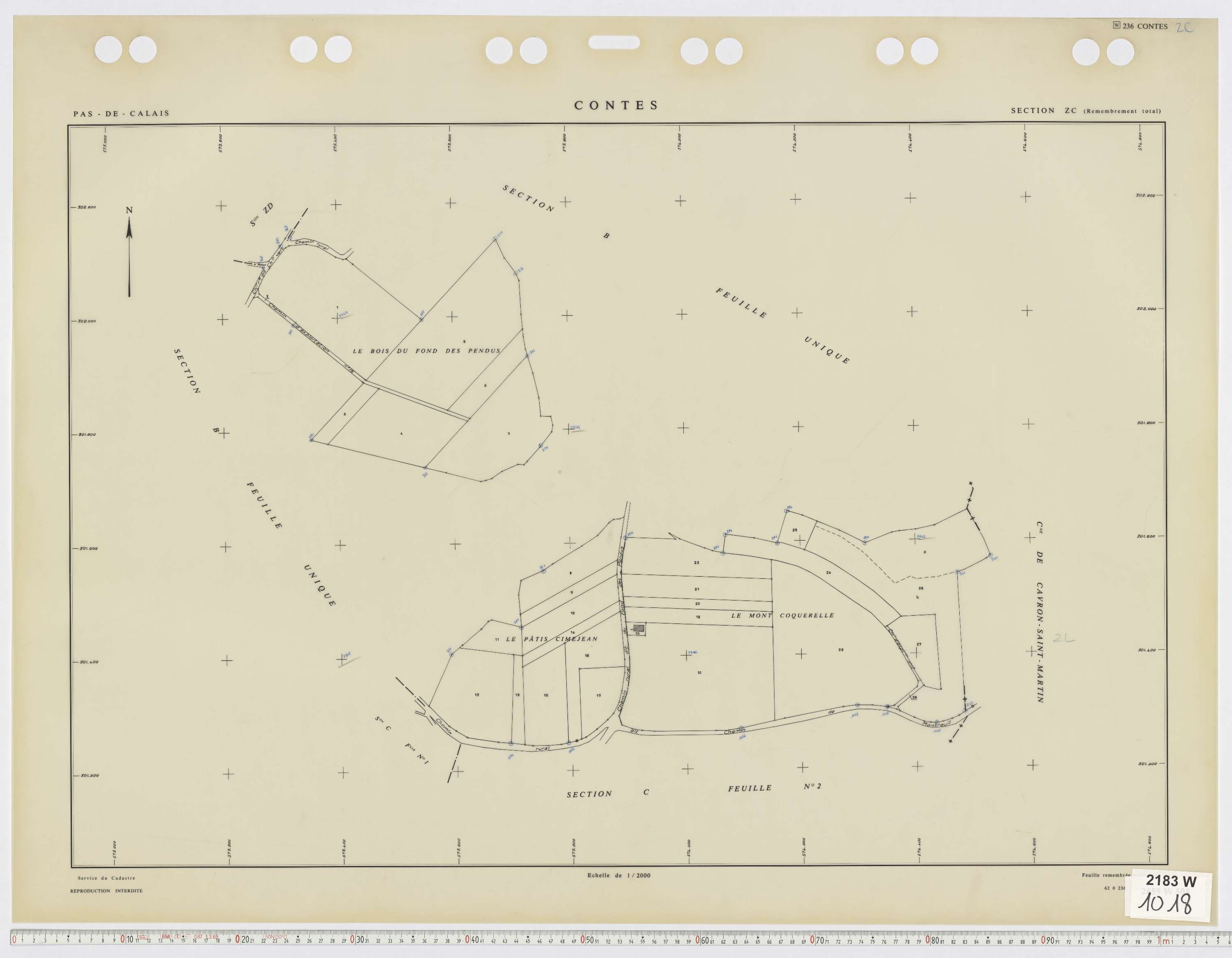 Contes - Section ZC.