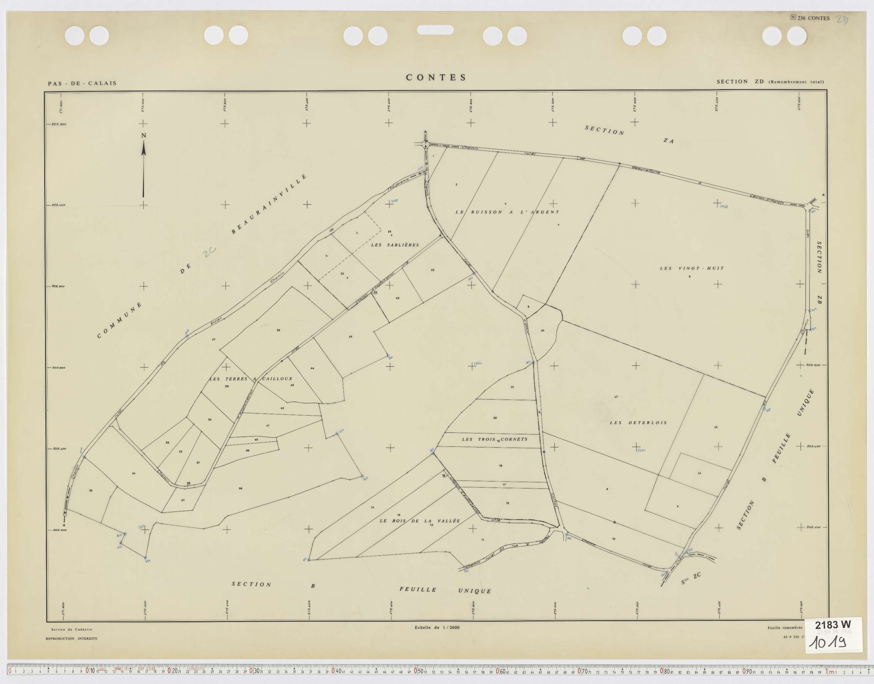 Contes - Section ZD.