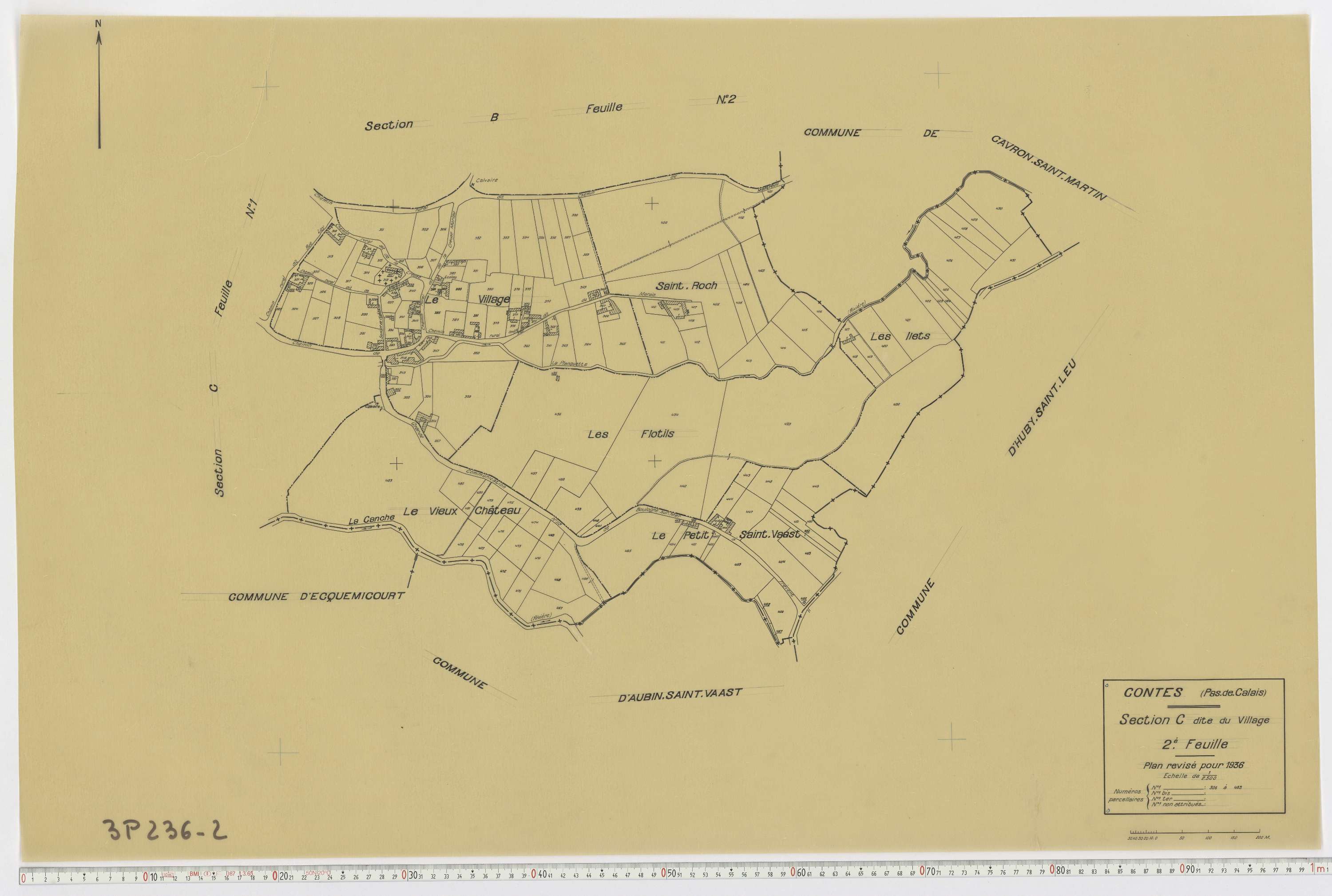 Contes - Section C, feuille 2.