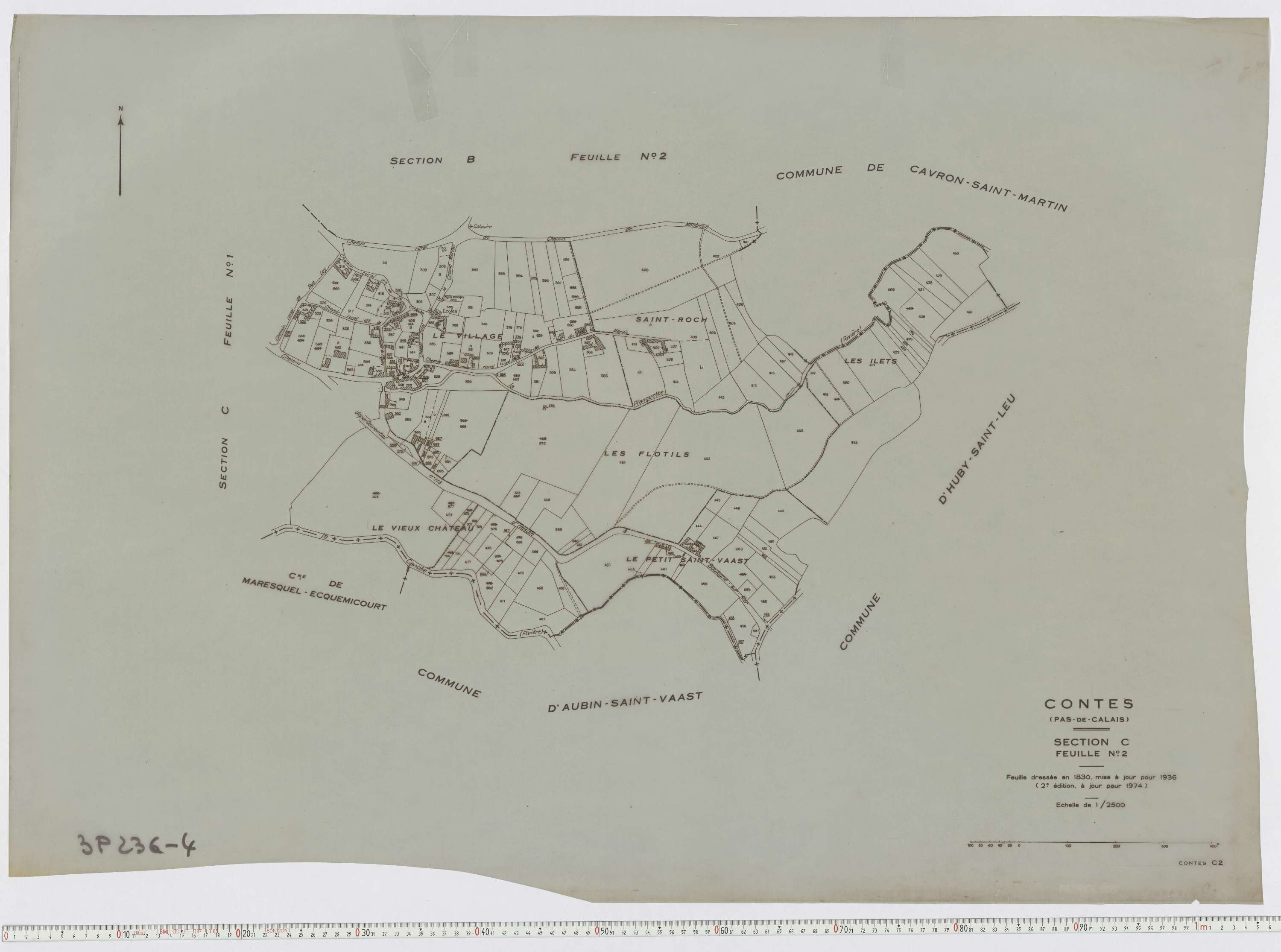 Contes - Section C, feuille 2.