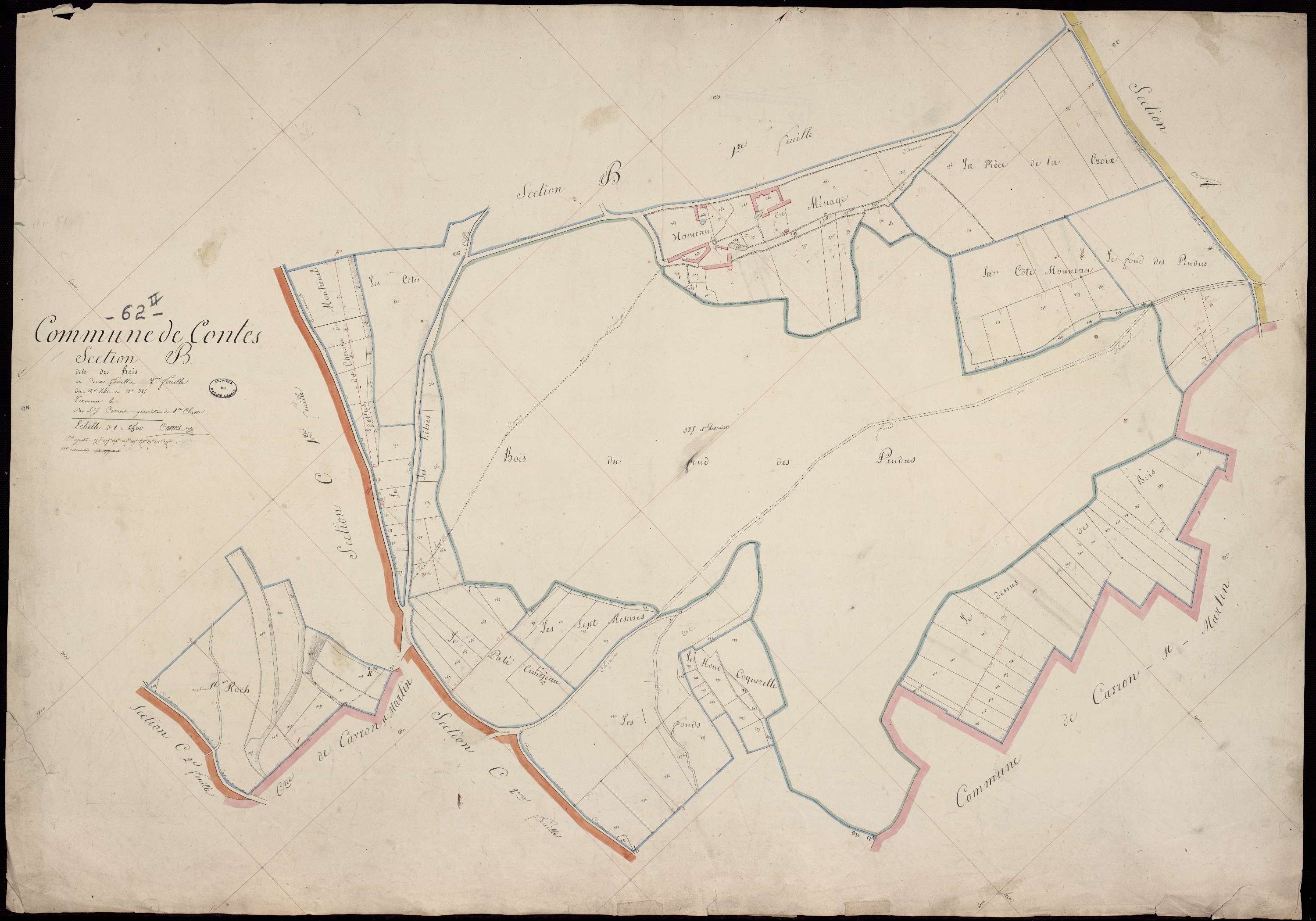 Contes - Section B, 2e feuille