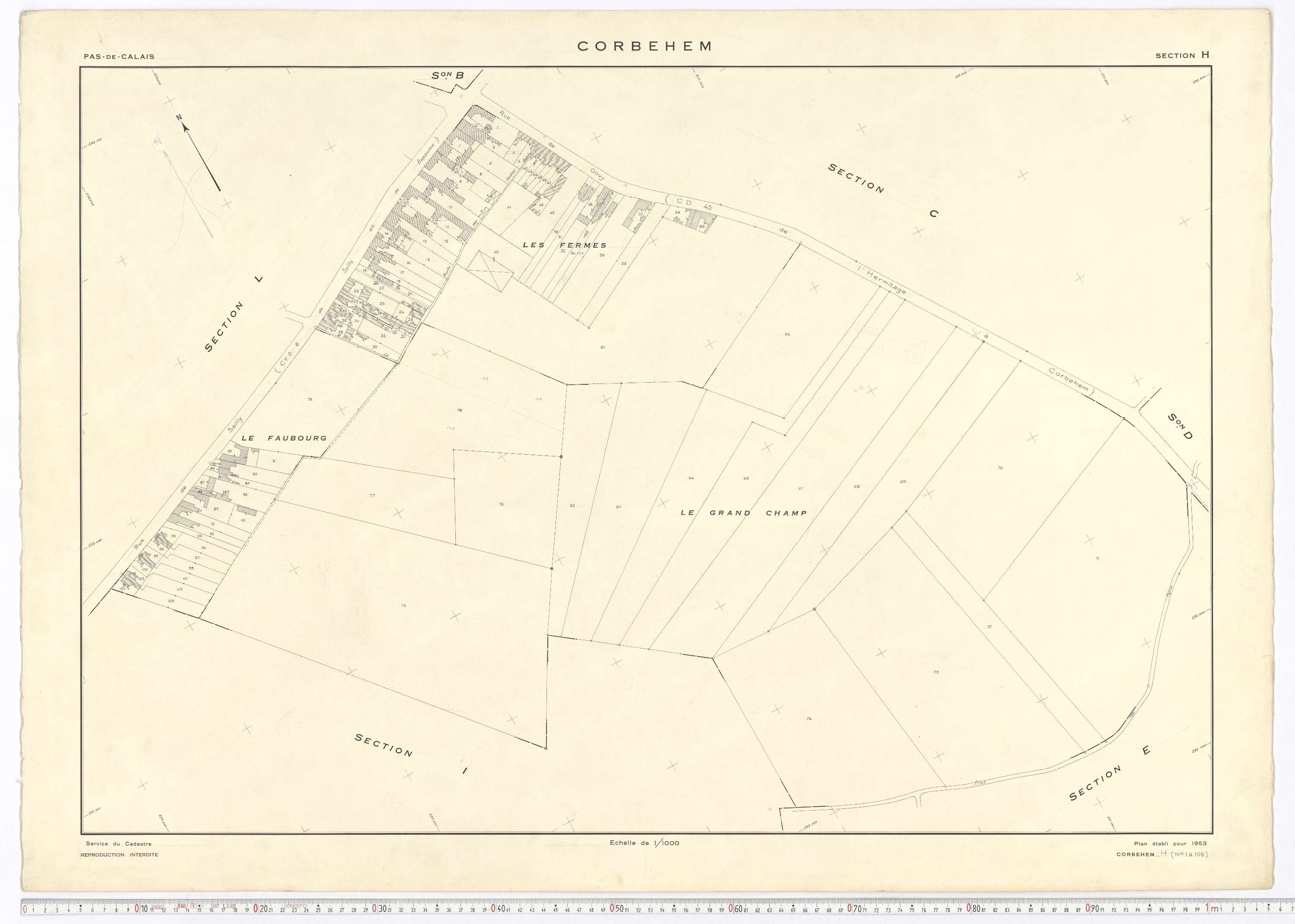 Corbehem - Section H.