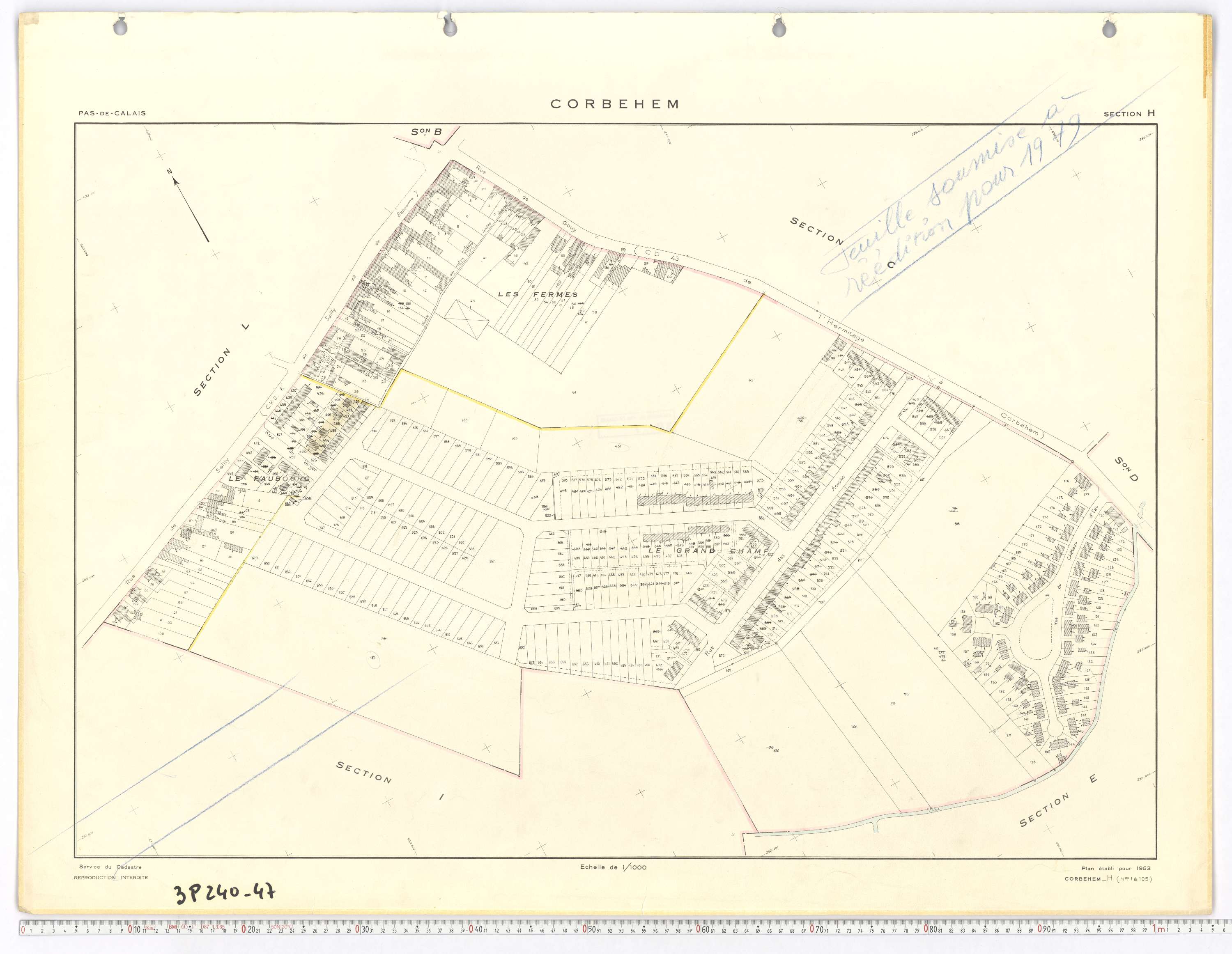 Corbehem - Section H.