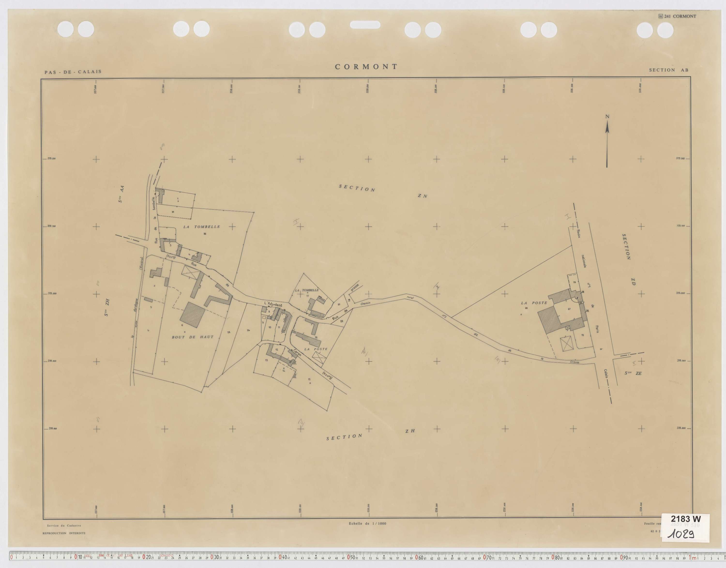 Cormont - Section AB.